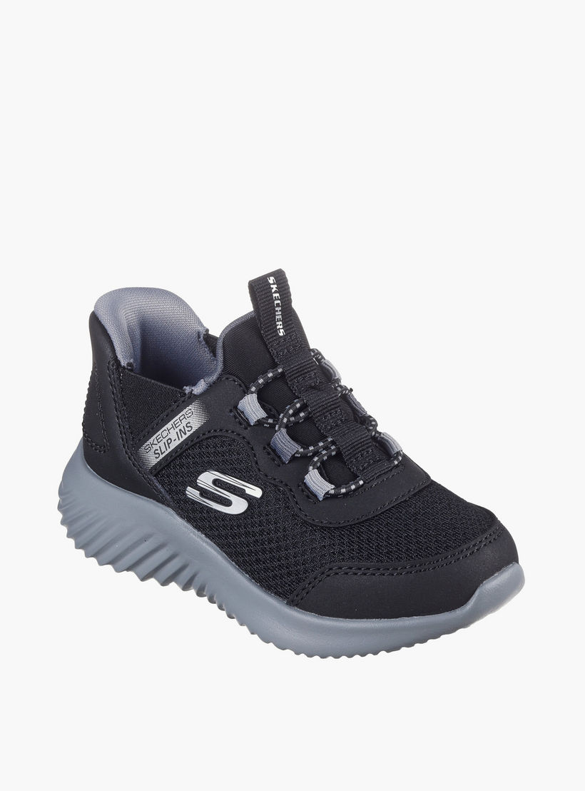 حذاء رياضي سهل الارتداء بتصميم لوح من سكيتشرز-sports-boys-shoes-image-1