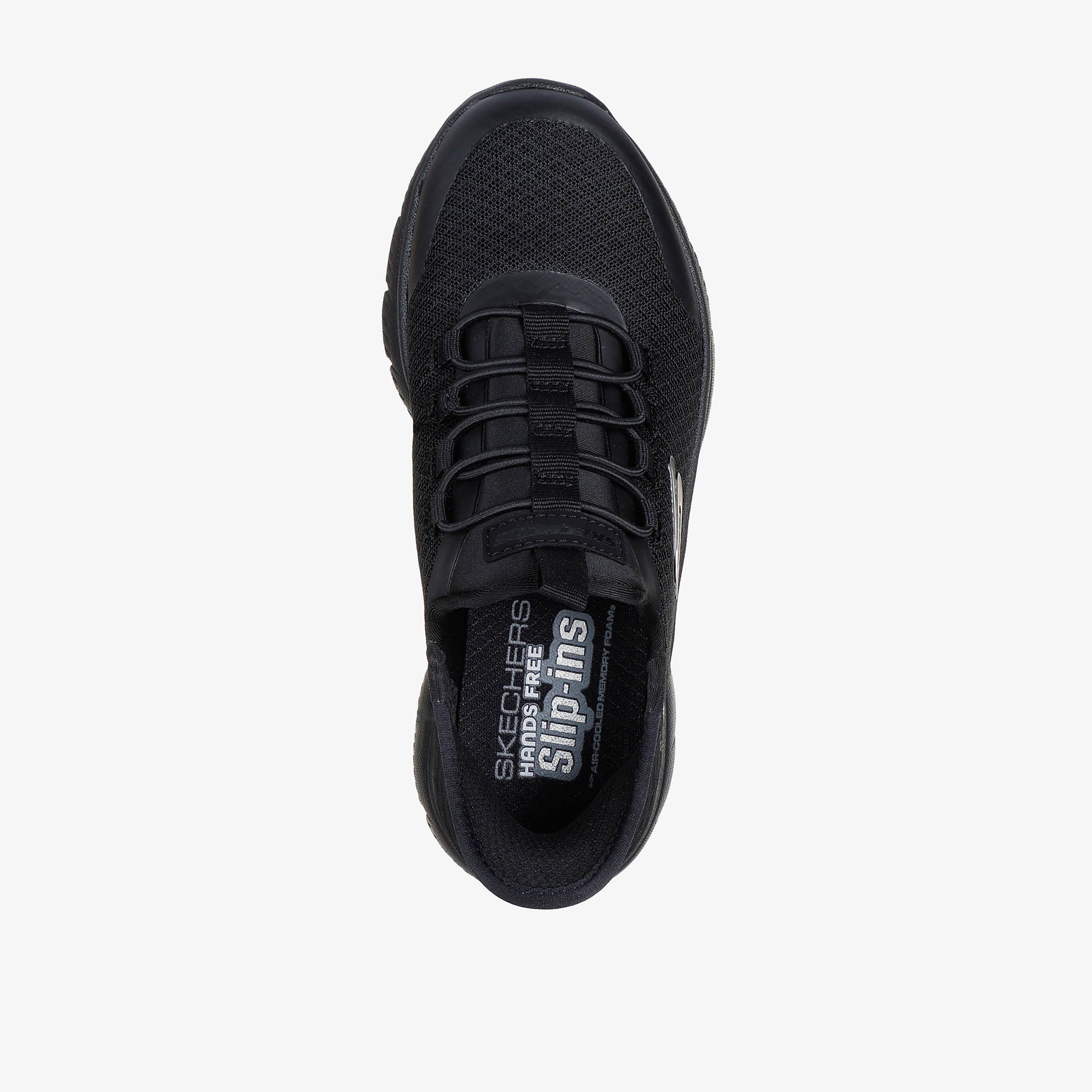 Skechers Kids Mesh Detail Lace-Up Breathable Trainer Shoes-sports-boys-shoes-image-3