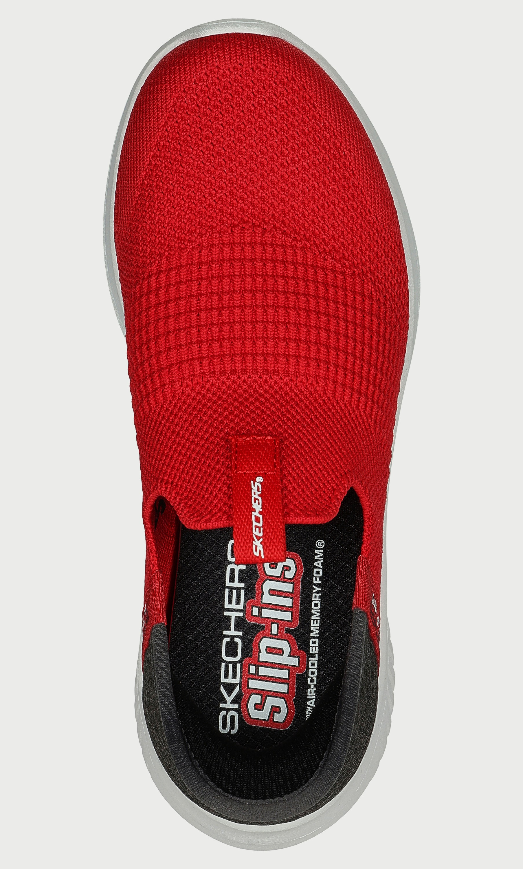 Skechers air cooled memory foam red sale