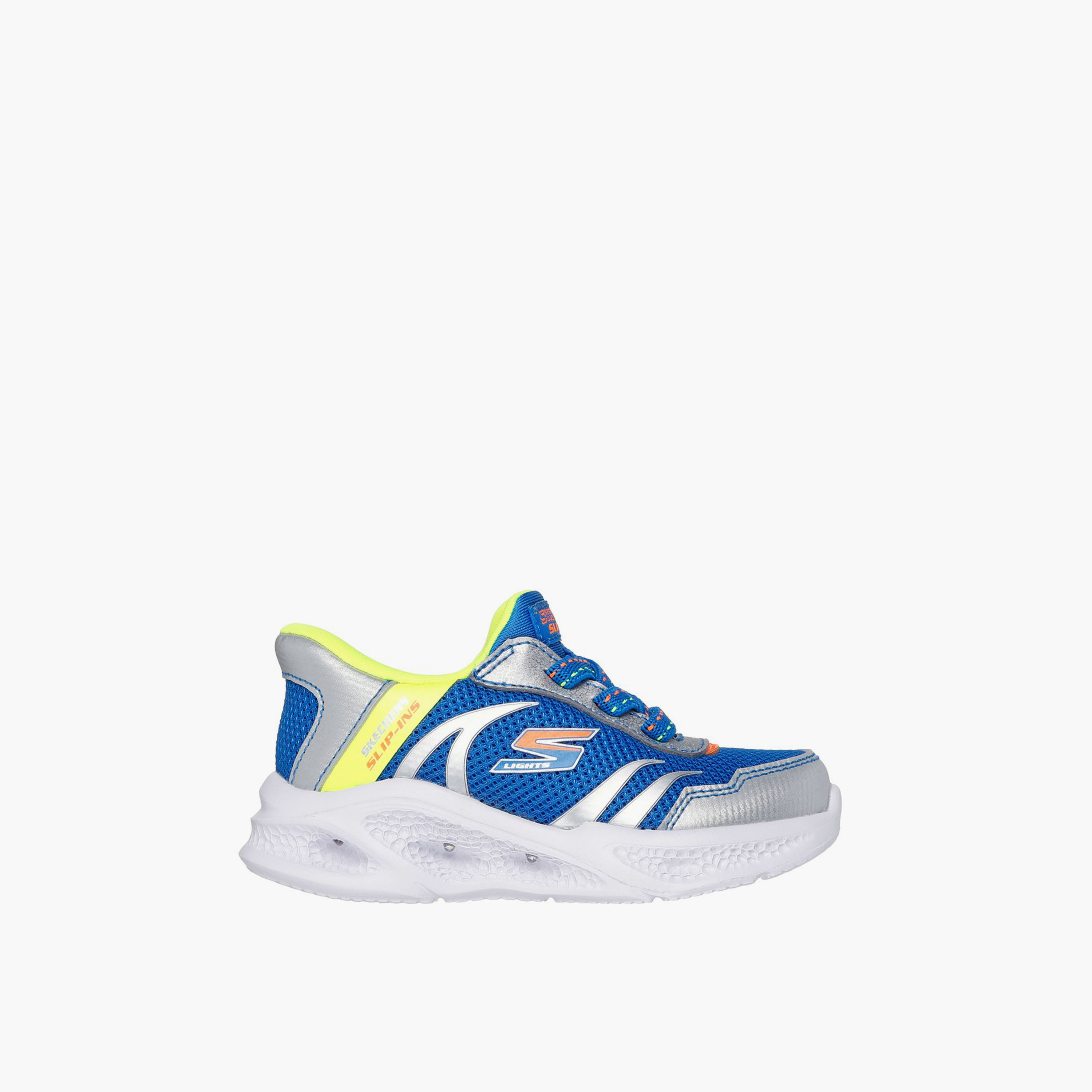 Skechers Baby METEOR-LIGHTS Bungee Closure Sneakers 403848N | OE-sports-boys-shoes-image-2
