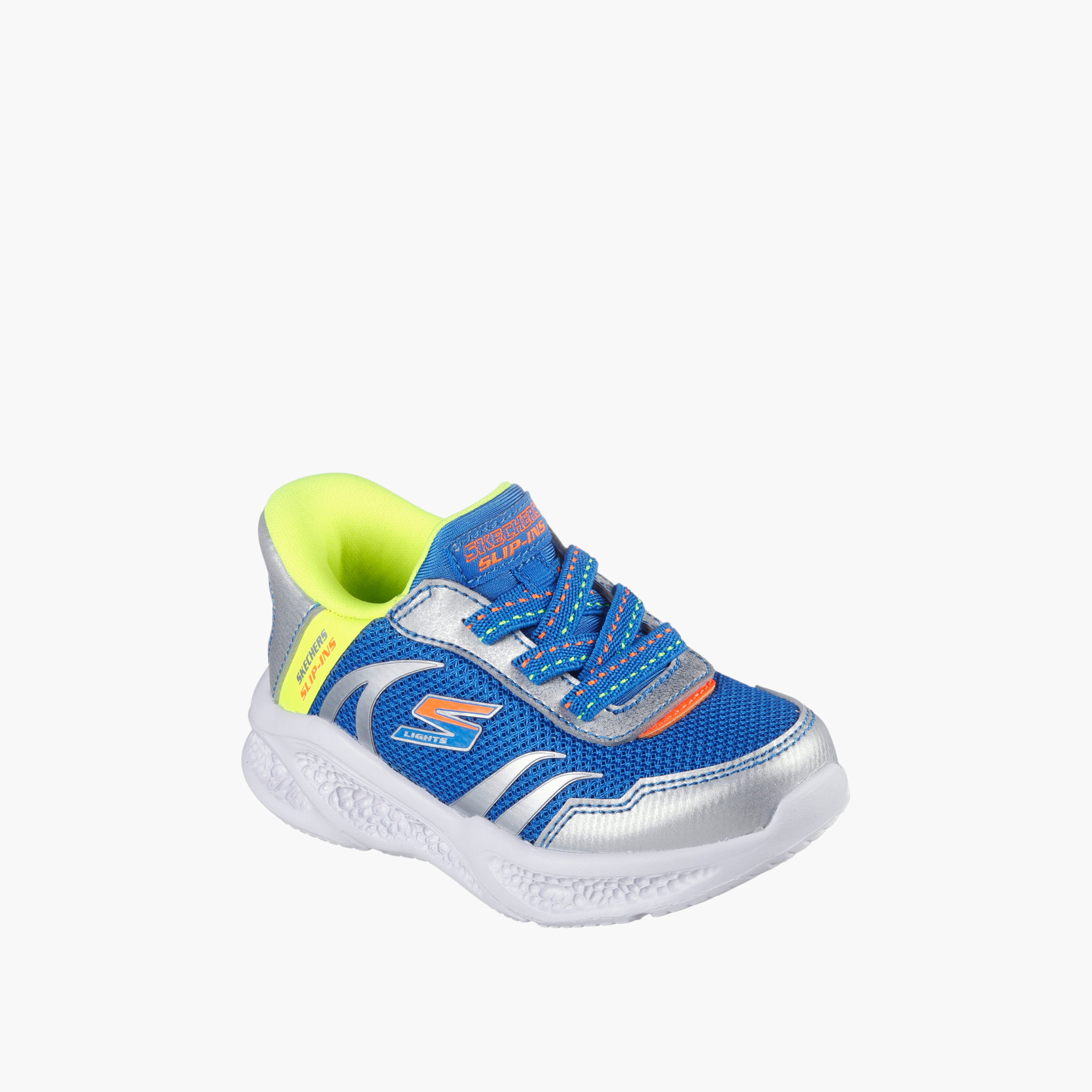 Skechers Boys' SKECHERS METEORLIGHTS Sneakers - 403848N-BLYL-sports-boys-shoes-image-1