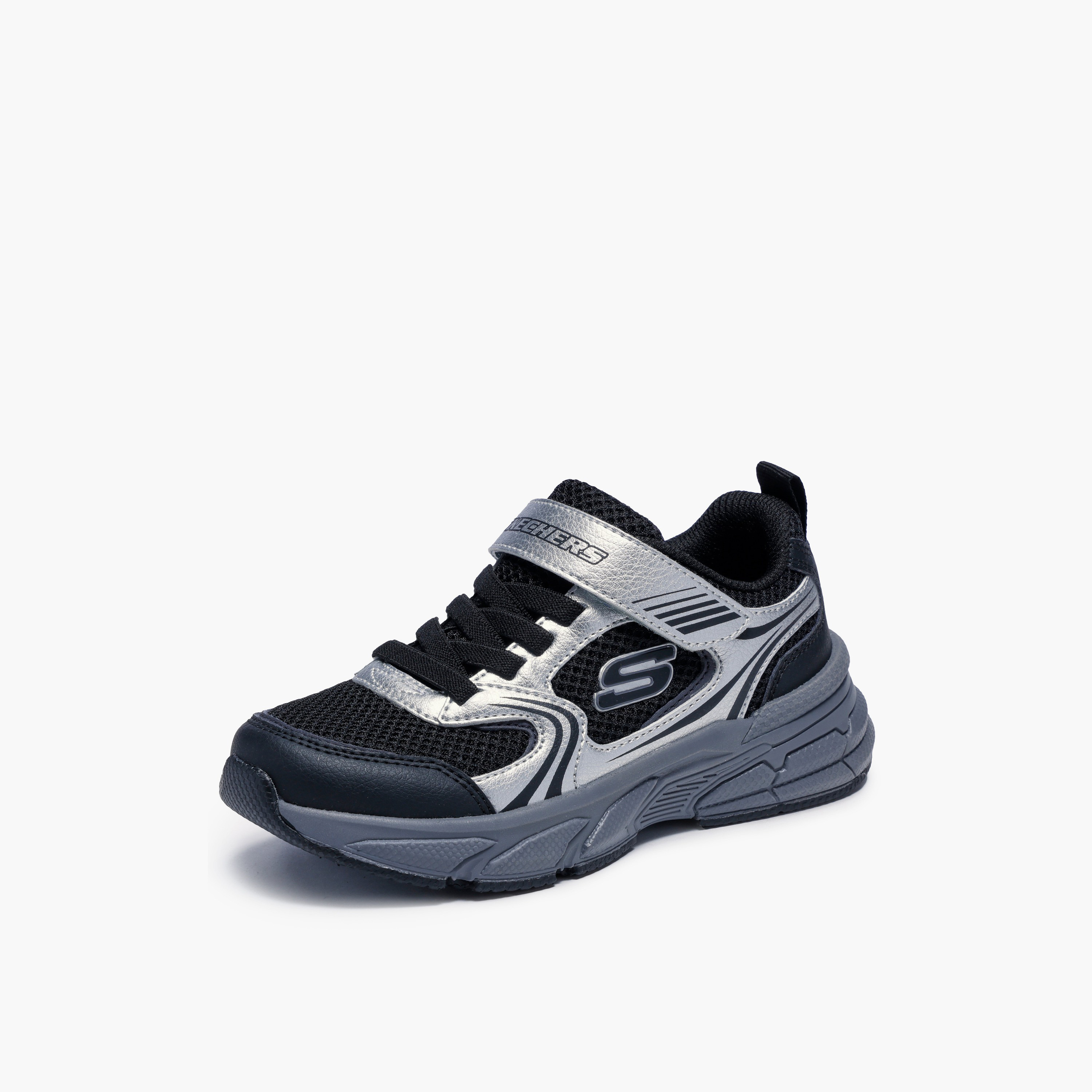 Skechers Boys Hook & Loop Sports Shoes-sports-boys-shoes-image-4