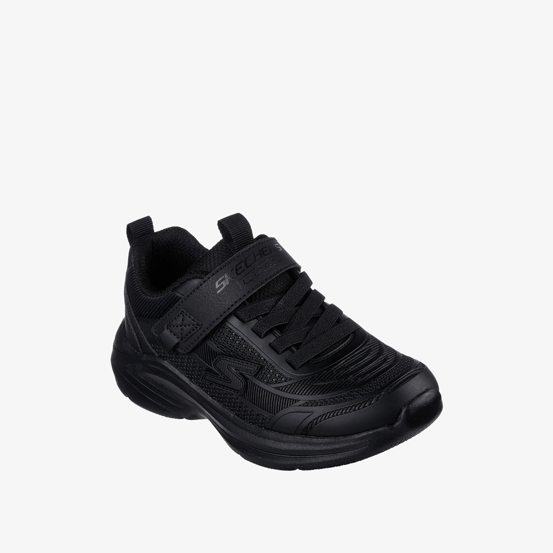 Black hotsell skechers trainers