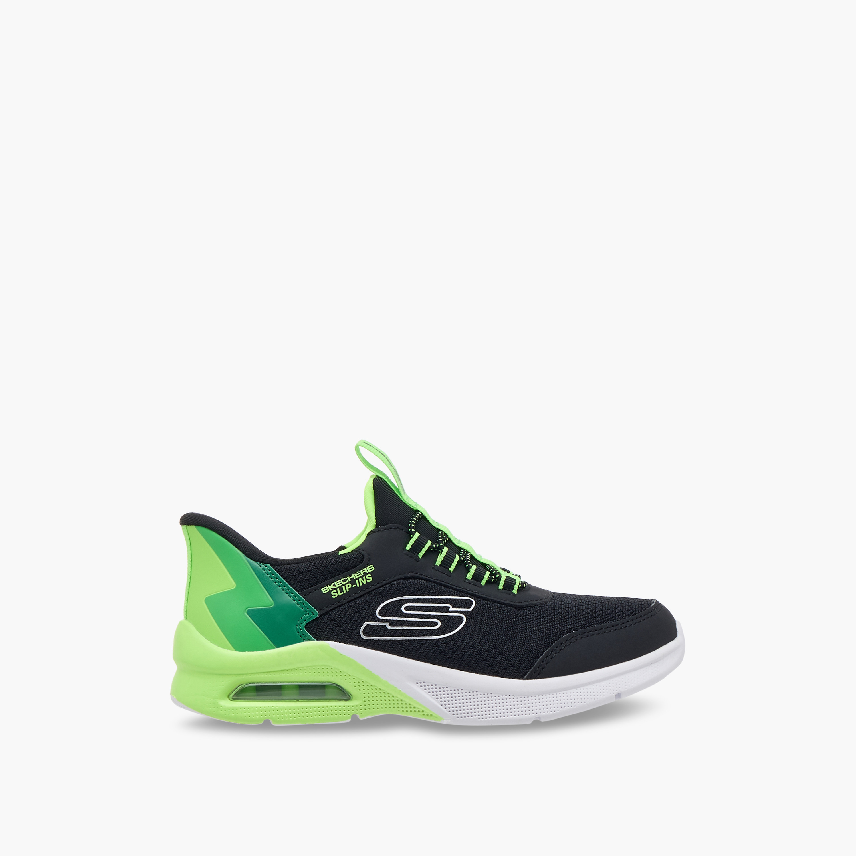 سكيتشرز - حذاء رياضي مكروسبيك ماكس - دانتيل بنجي - للأولاد 403890L | OE-boys-shoes-sneakers-image-13