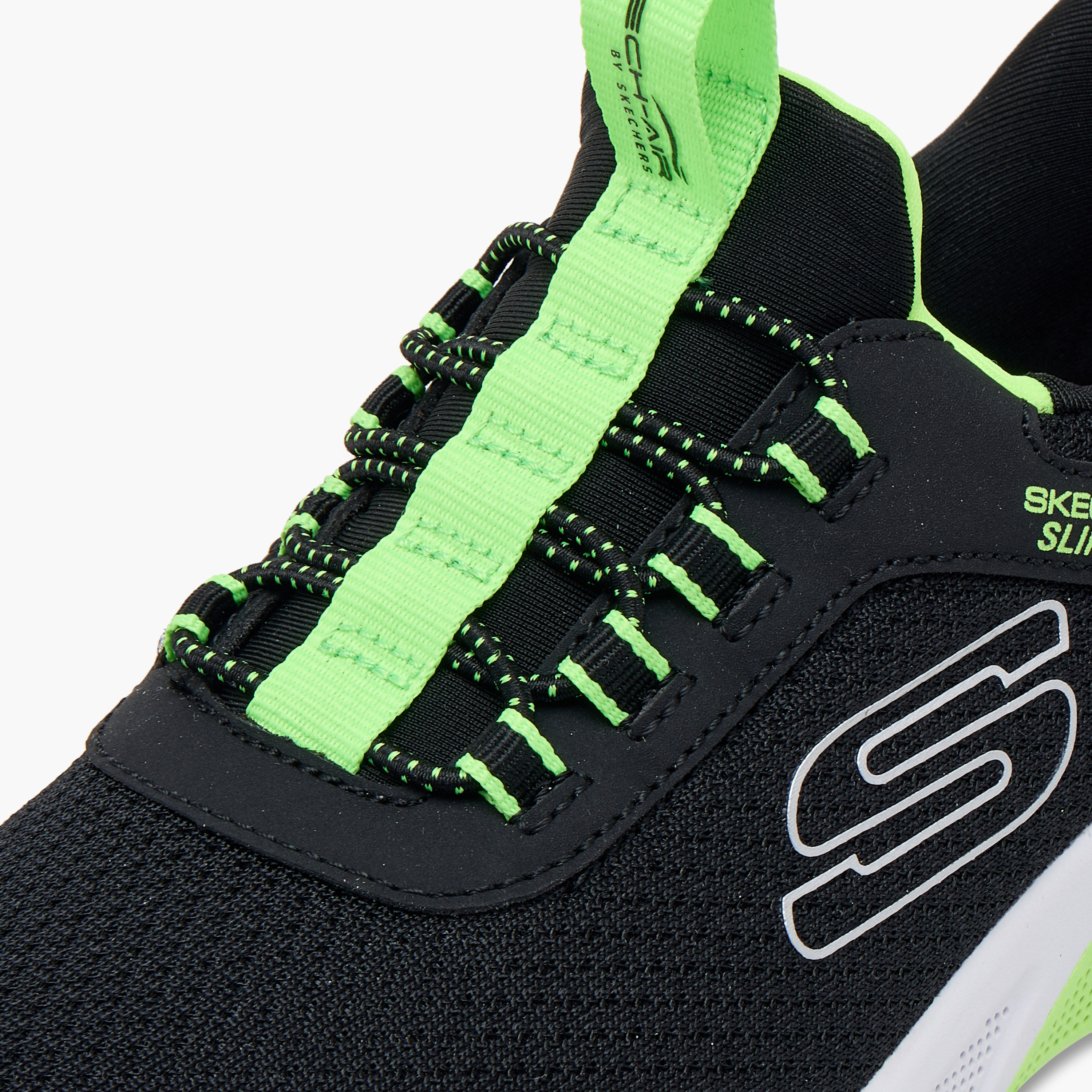 سكيتشرز - حذاء رياضي مكروسبيك ماكس - دانتيل بنجي - للأولاد 403890L | OE-boys-shoes-sneakers-image-14