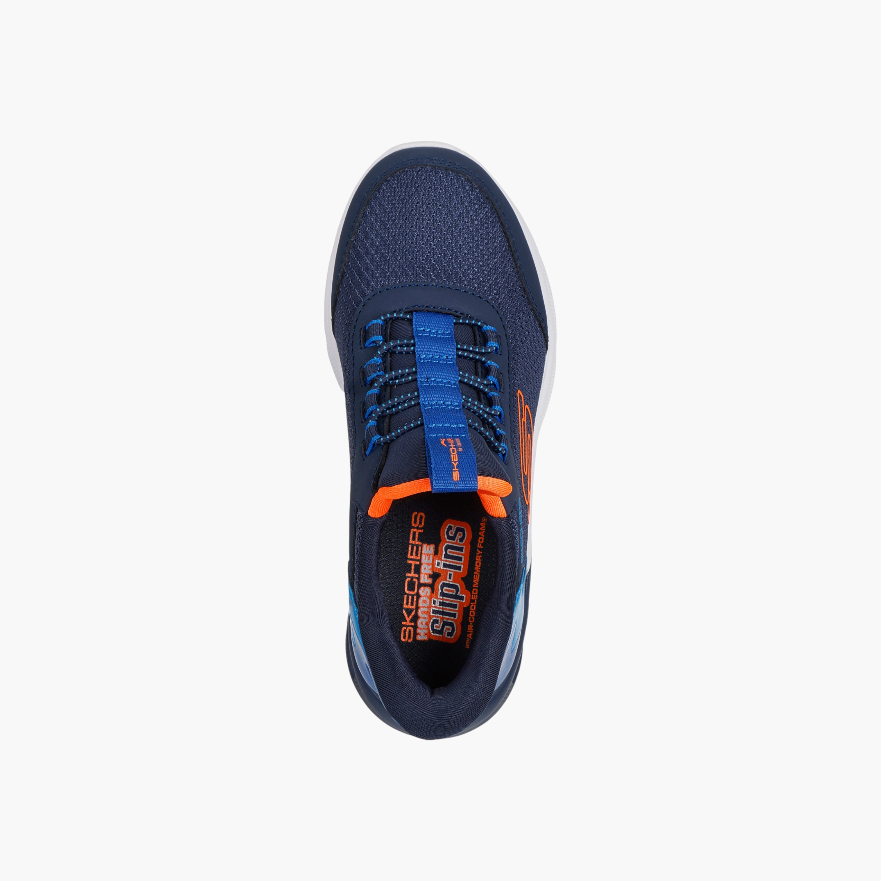 Skechers Boys' MICROSPEC MAX Slip-On Sneakers - 403890L-NVBL-boys-shoes-sneakers-image-3