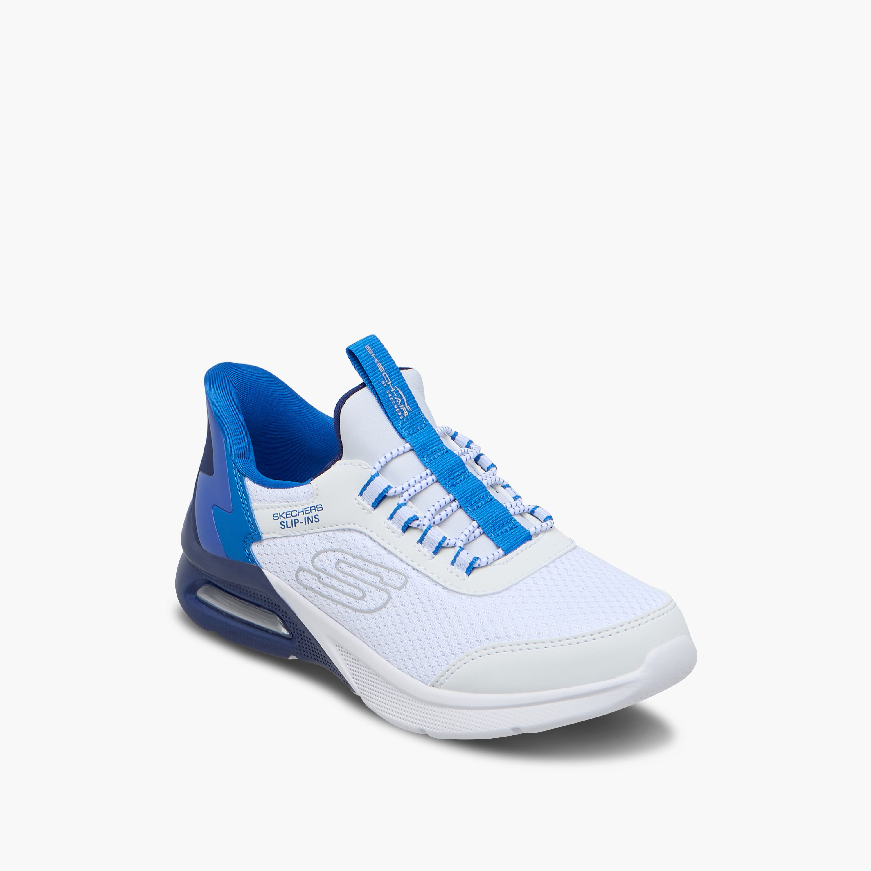  سكيتشرز - حذاء رياضي مكروسبيك ماكس - دانتيل بنجي - للأولاد 403890L | OE-boys-shoes-sneakers-image-7