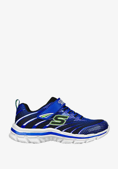 Skechers Boys' Textured Trainers with Hook and Loop Closure - NITRATE-Boy%27s Sports Shoes-image-1