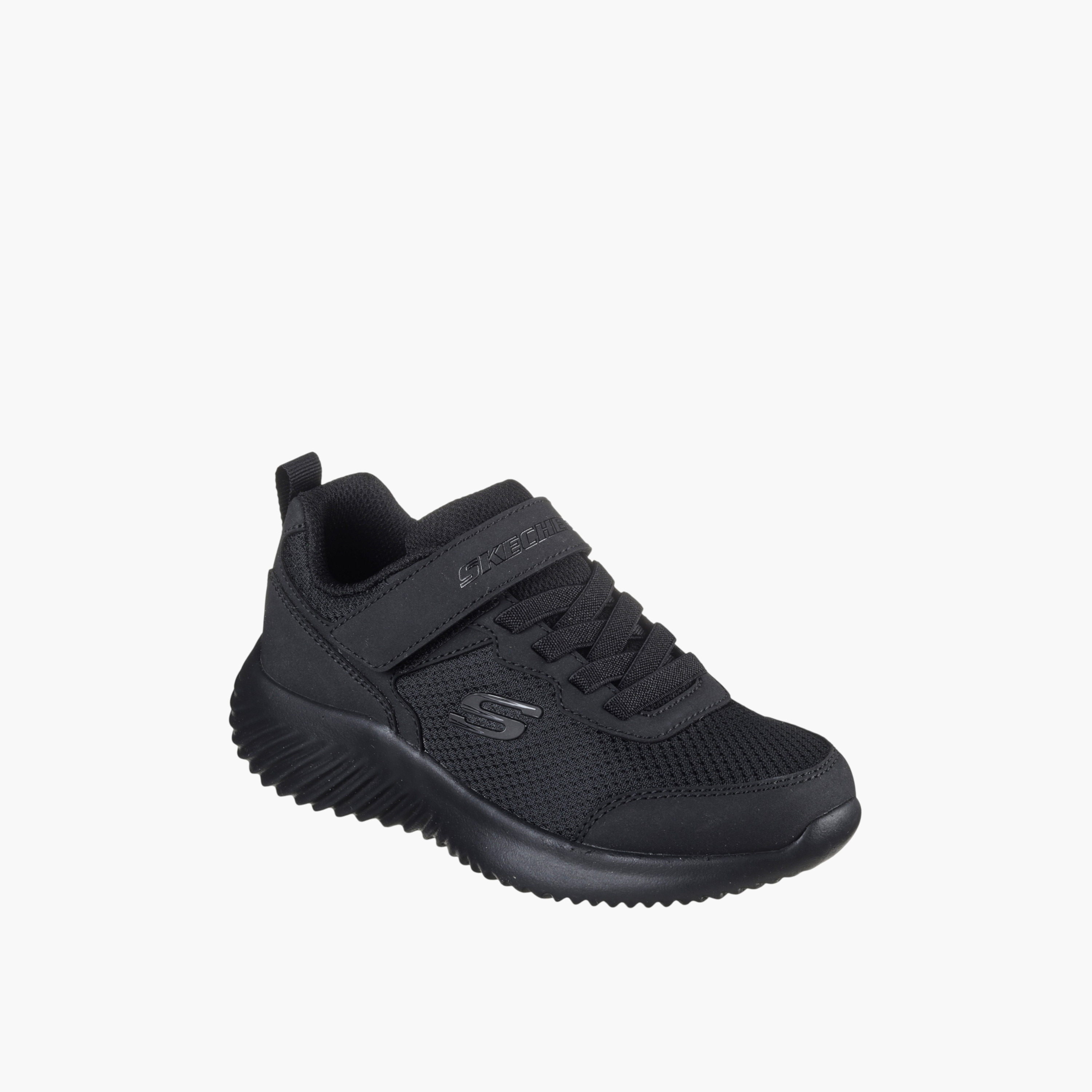 Skechers Kids' School Shoes with Hook and Loop Closure - 403906L-BBK-girls-shoes-schoolshoes-image-1