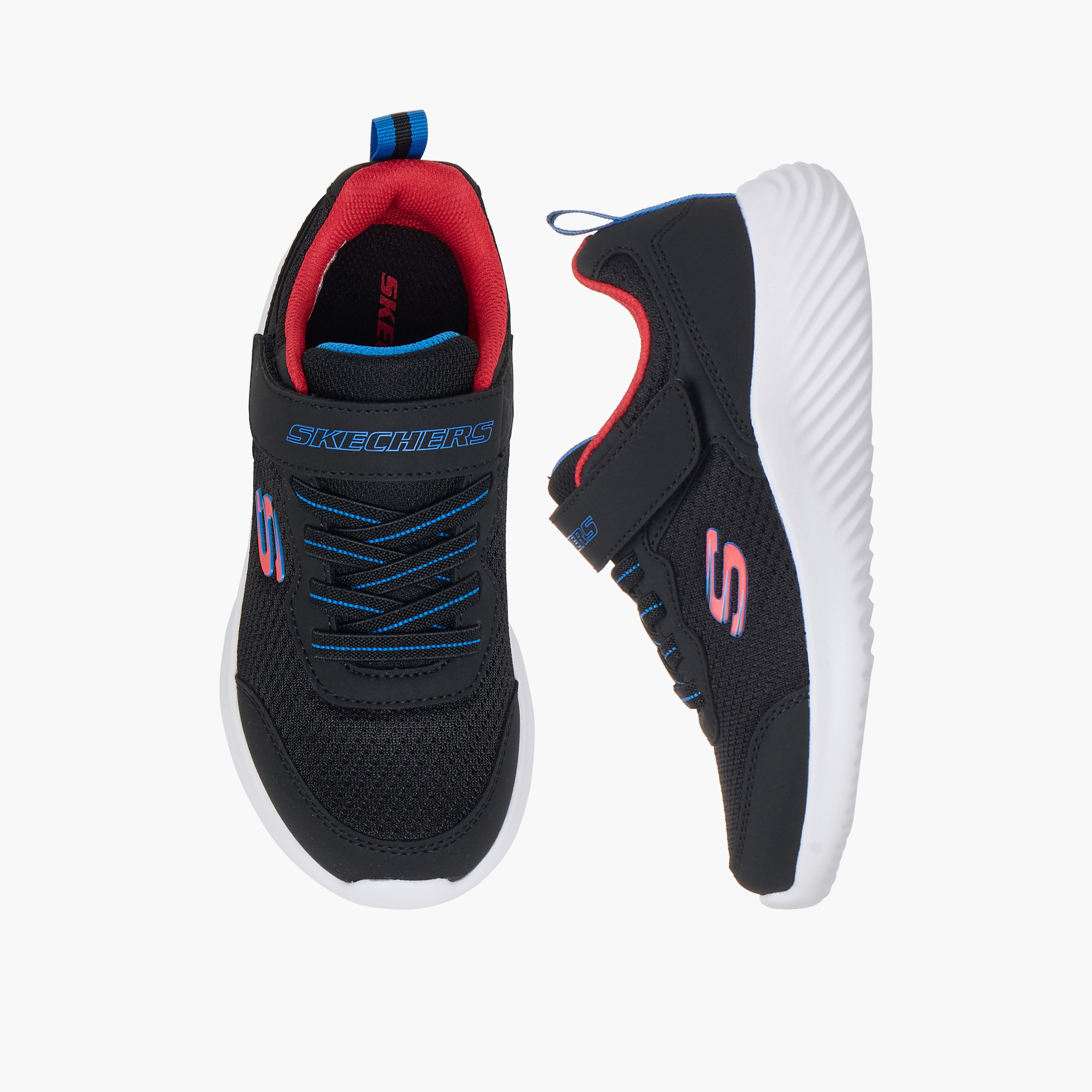 حذاء جري بنعل مبطّن وشريط إغلاق باوندر للأولاد من سكتشرز-boys-shoes-sneakers-image-11