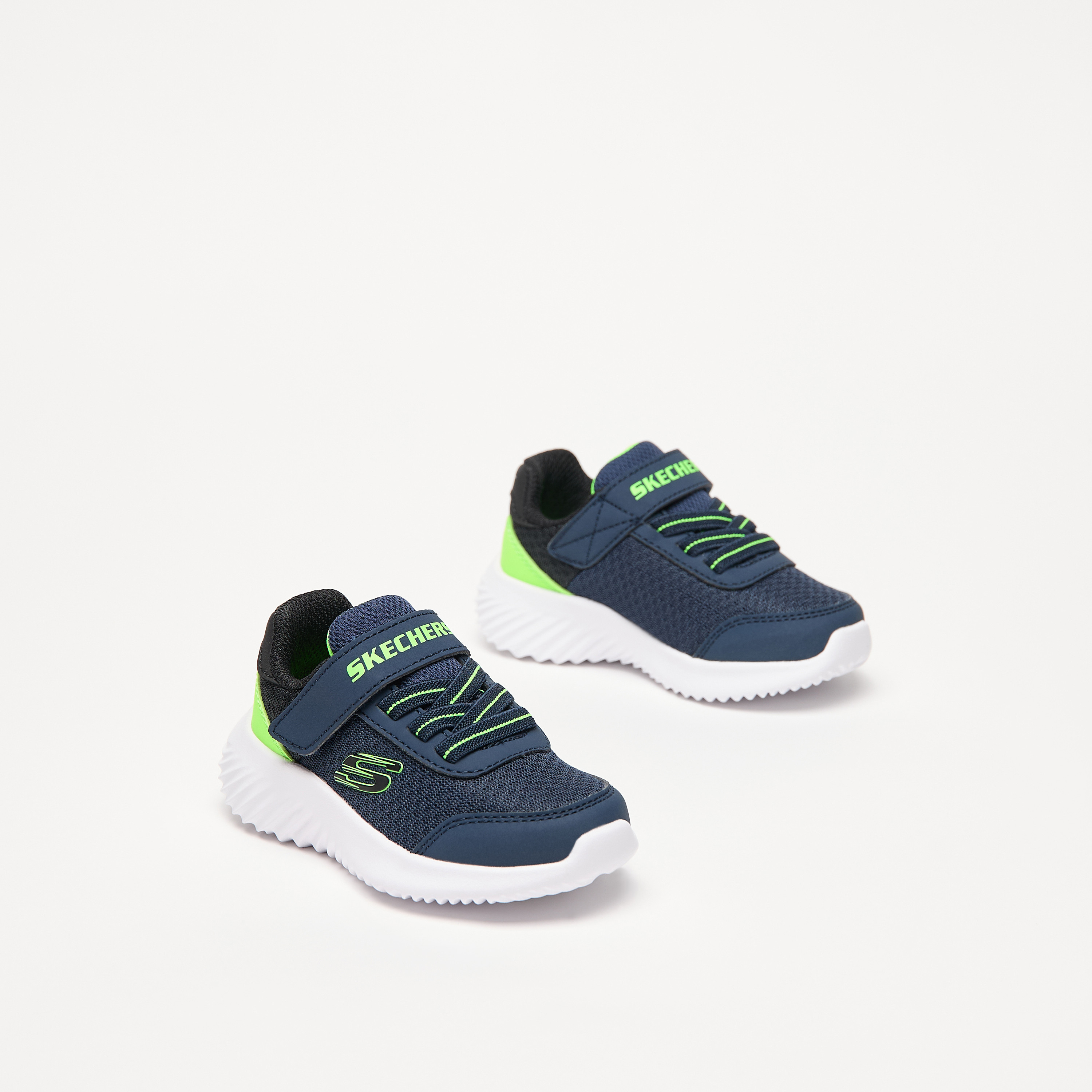 Skechers Baby Bounder Hook & Loop Sneakers 403908N | OE-baby-girls-shoes-closedshoes-image-6