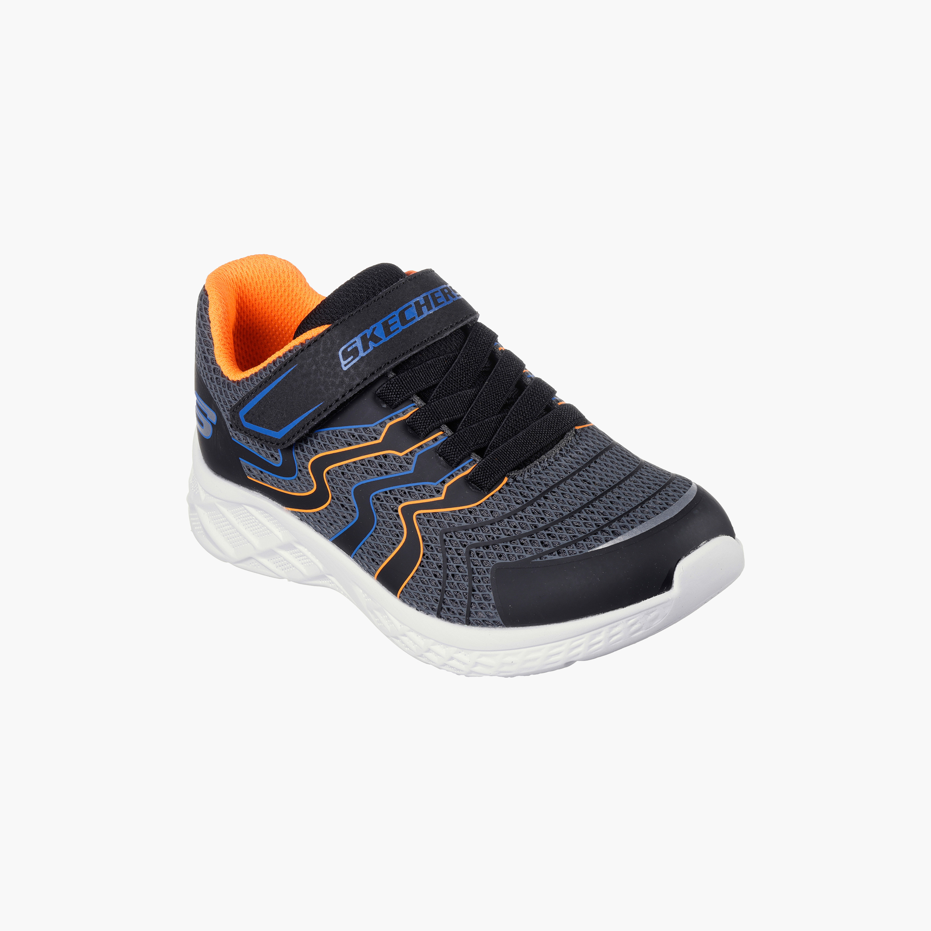 Skechers Microspec Ii Kids Sneakers 403922L-boys-shoes-schoolshoes-image-27