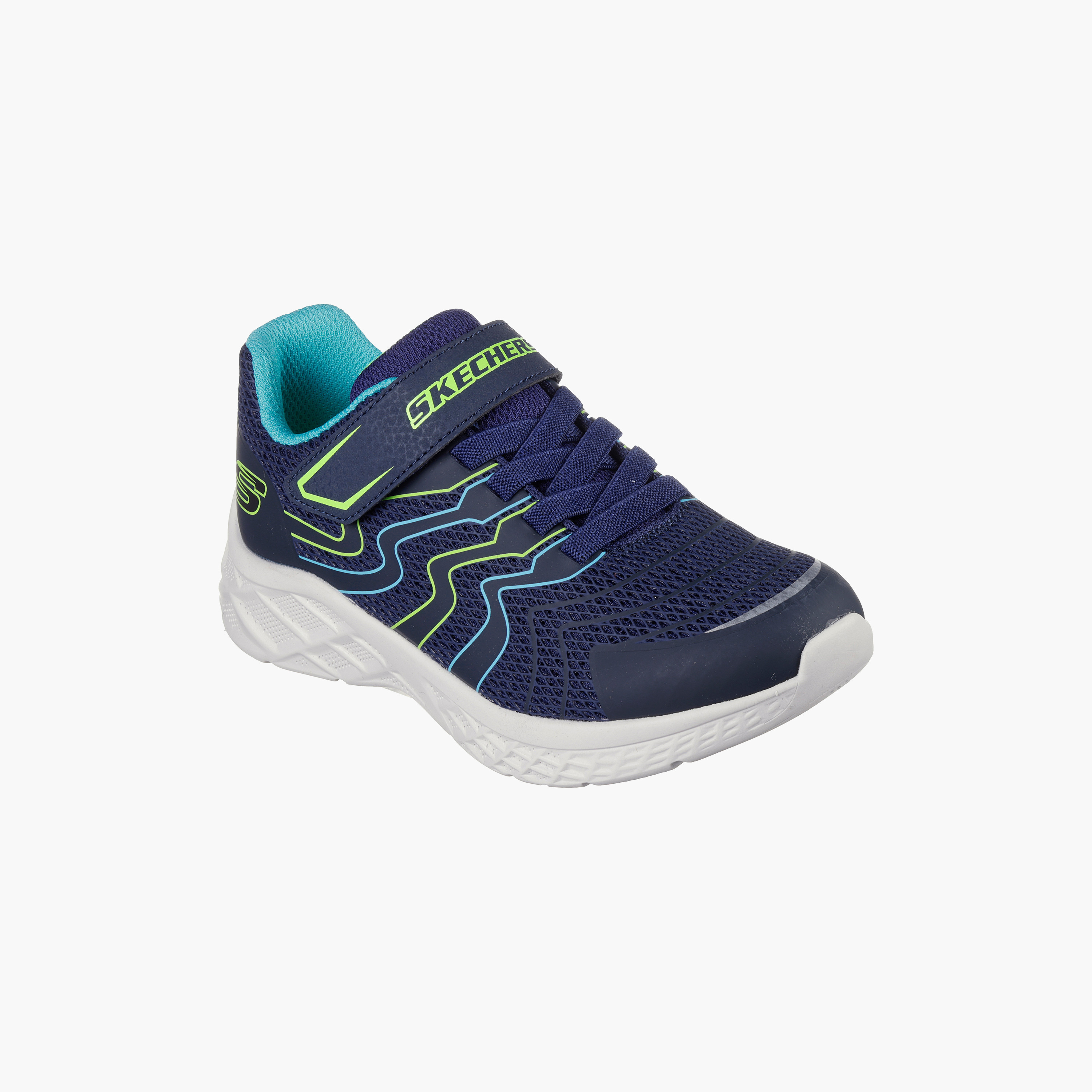 Skechers Microspec Ii Kids Sneakers 403922L-boys-shoes-schoolshoes-image-32