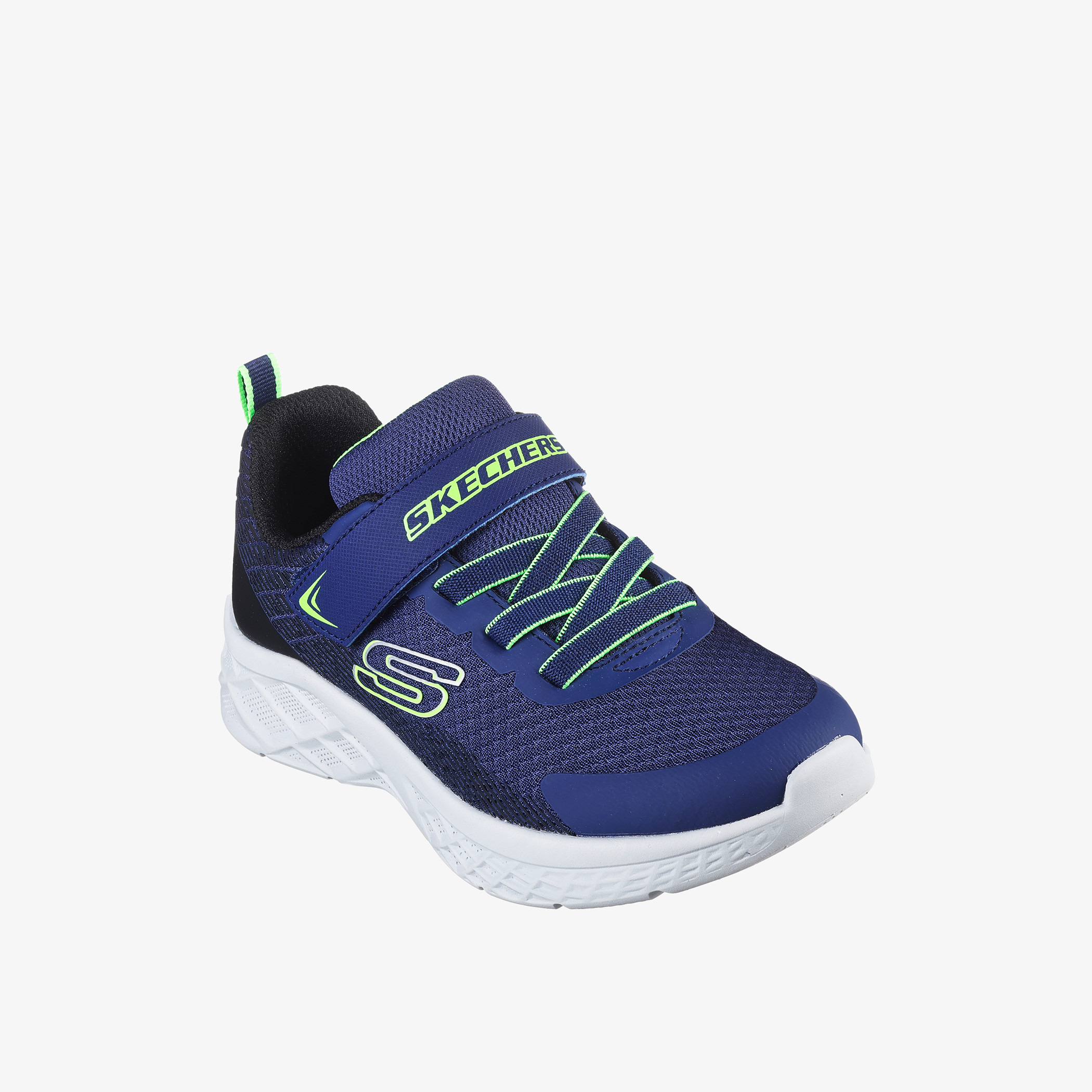 Buy Skechers Boys Printed Sneakers with Hook and Loop Closure MICROSPEC II ZOVRIX Online for Boys Centrepoint Bahrain