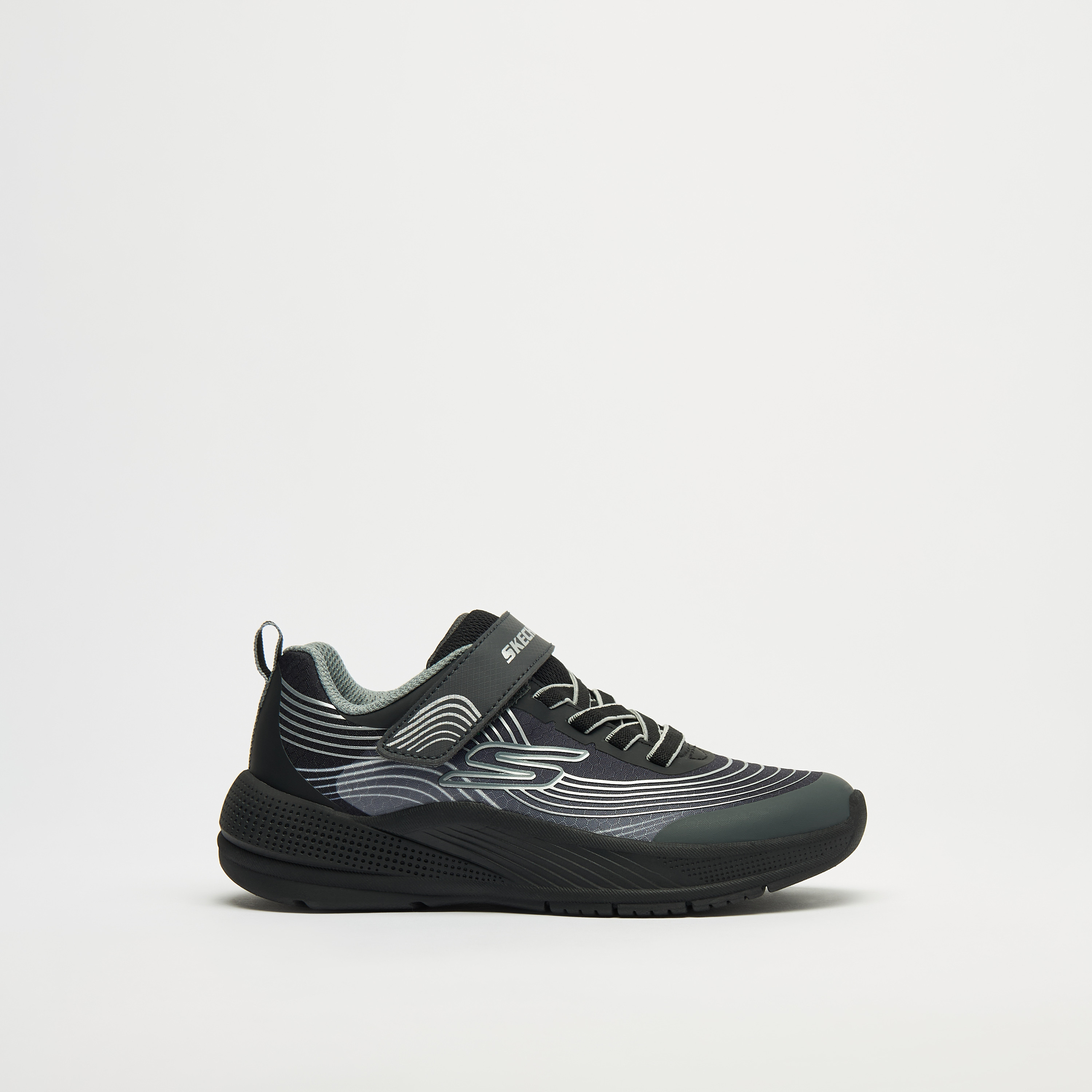 Skechers Boys Microspec Advance Hook & Loop Sneakers 403926L | OE-boys-shoes-sneakers-image-44