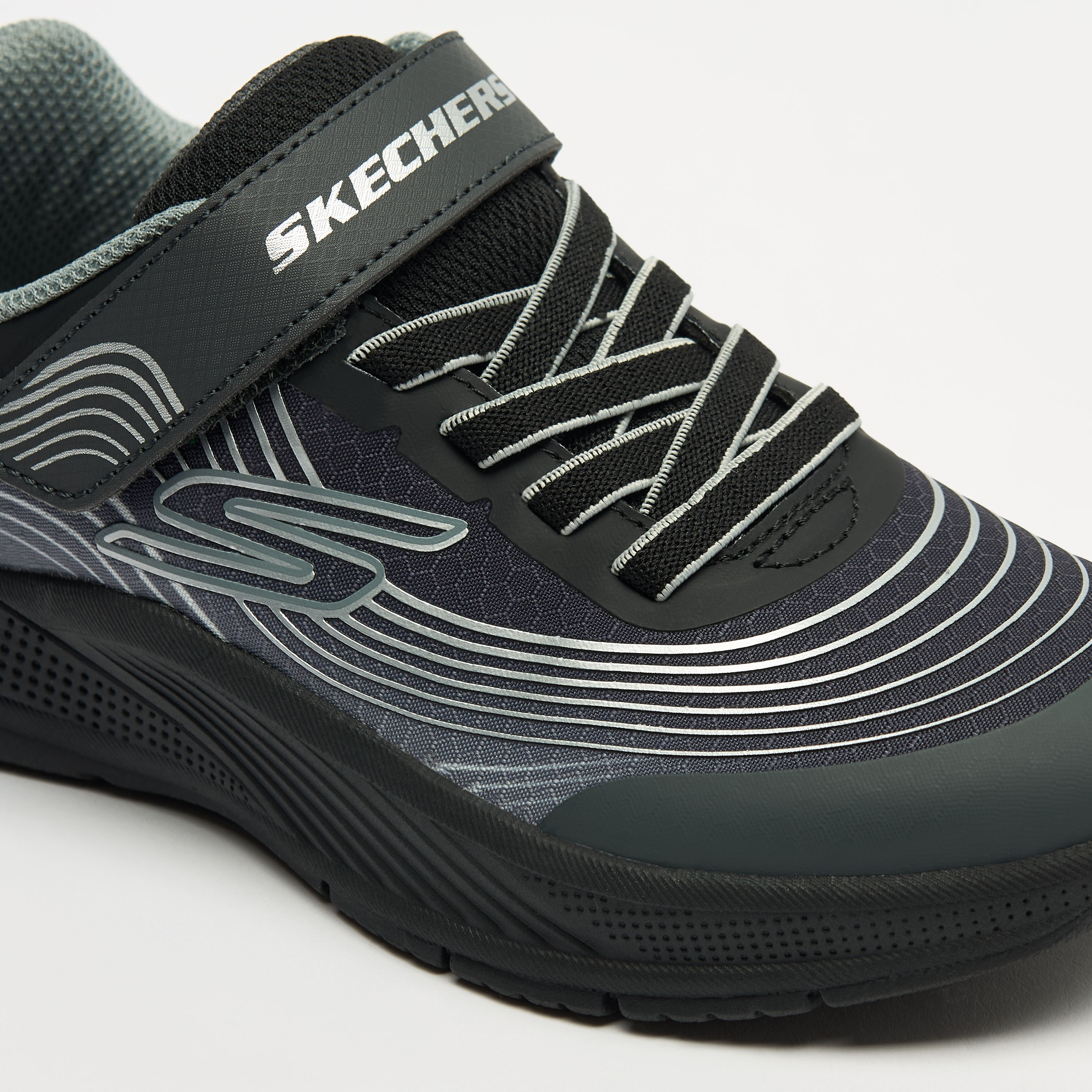 Skechers Boys Microspec Advance Hook & Loop Sneakers 403926L | OE-boys-shoes-sneakers-image-47