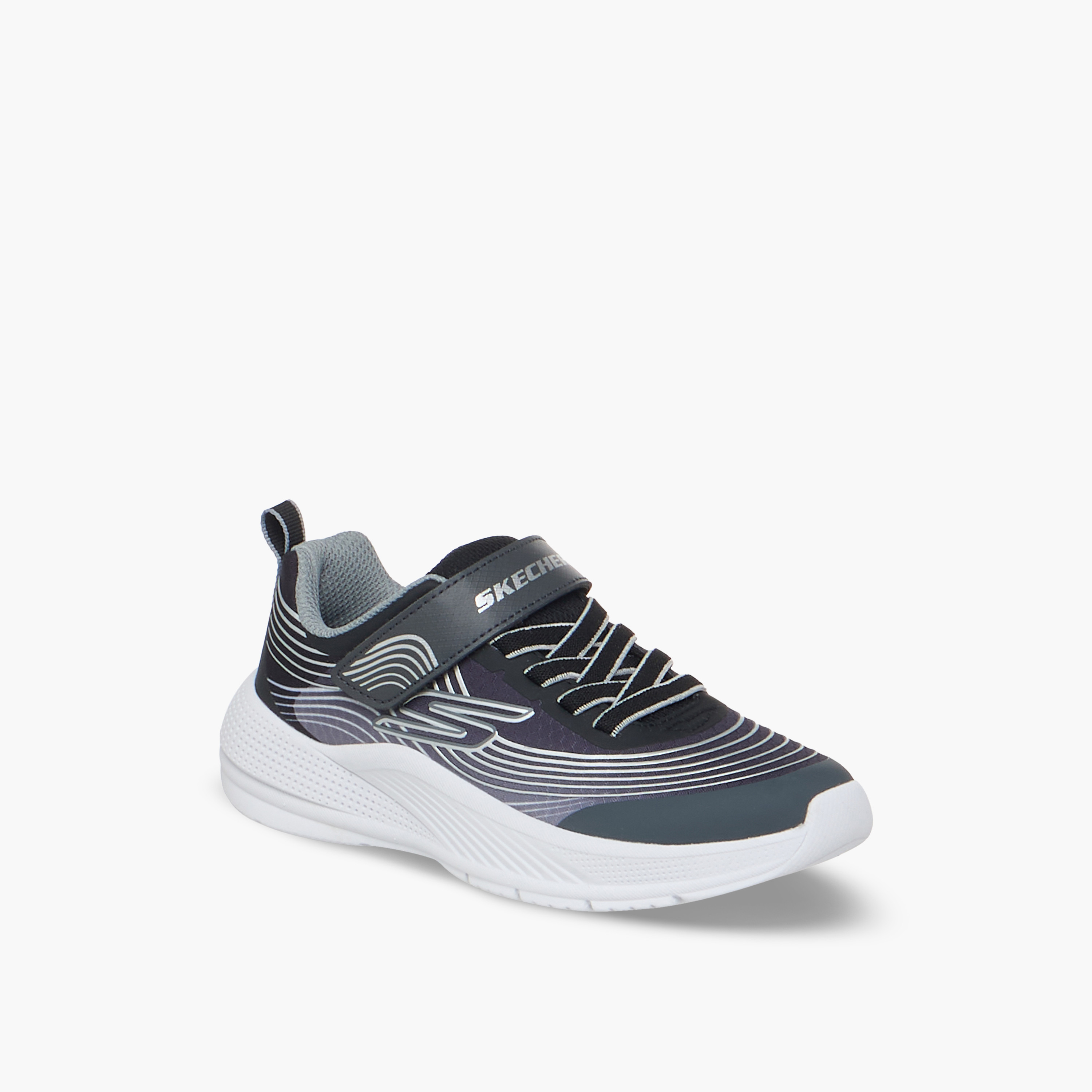 Skechers Boys Microspec Advance Hook & Loop Sneakers 403926L | OE-boys-shoes-sneakers-image-28