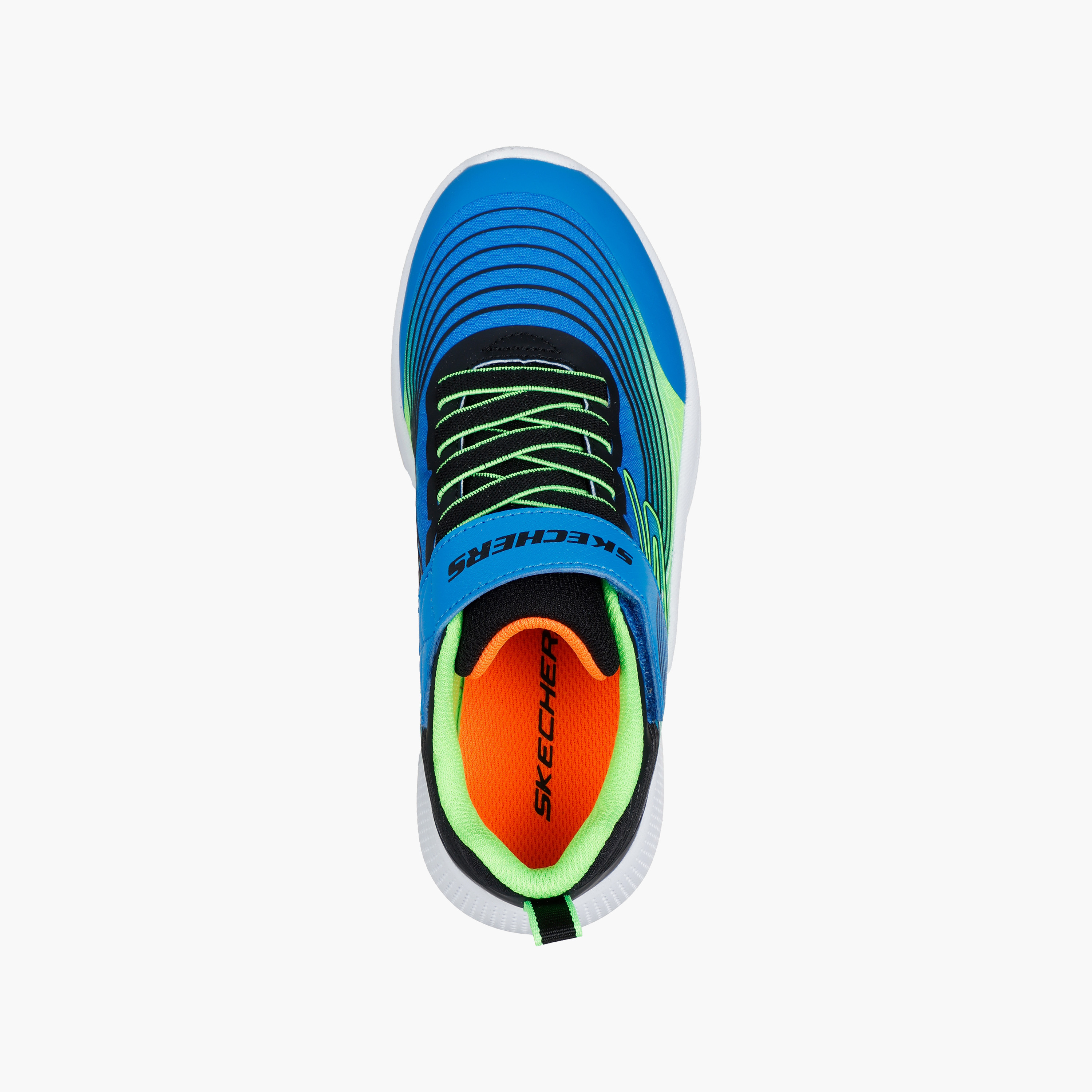 Skechers Boys Microspec Advance Hook & Loop Sneakers 403926L | OE-boys-shoes-sneakers-image-4
