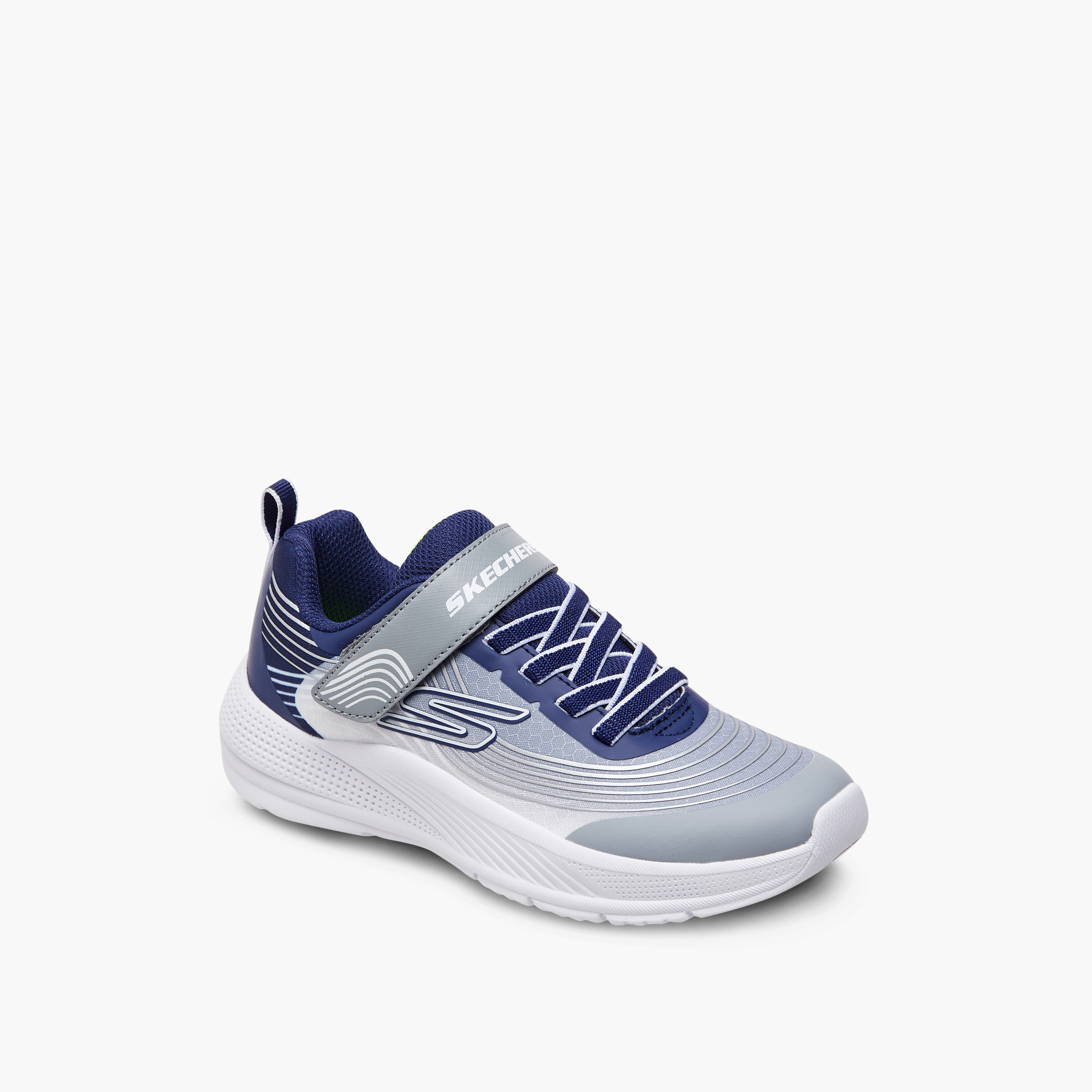 Skechers Boys Microspec Advance Hook & Loop Sneakers 403926L | OE-boys-shoes-sneakers-image-38