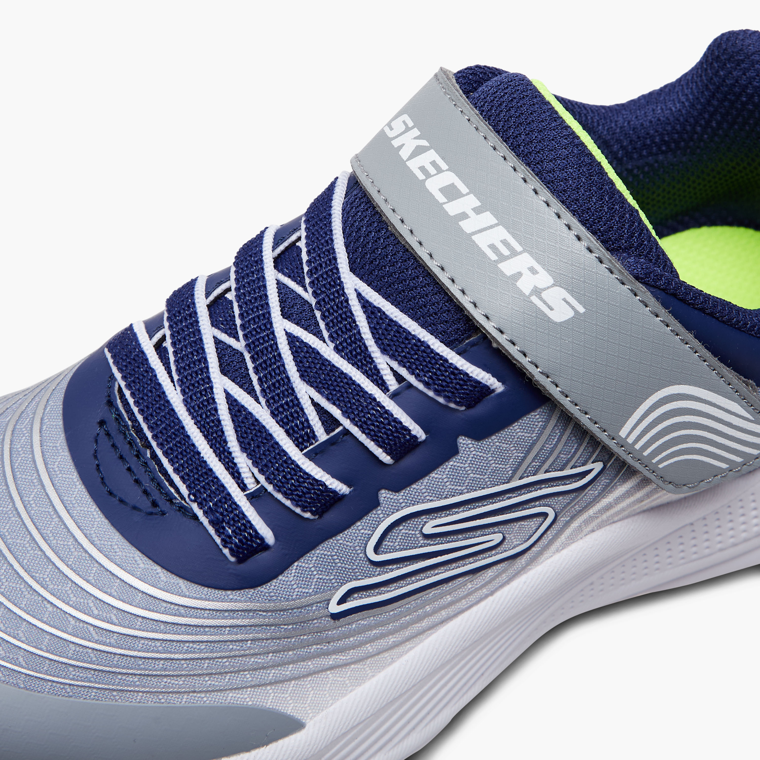 Skechers Boys Microspec Advance Hook & Loop Sneakers 403926L | OE-boys-shoes-sneakers-image-40