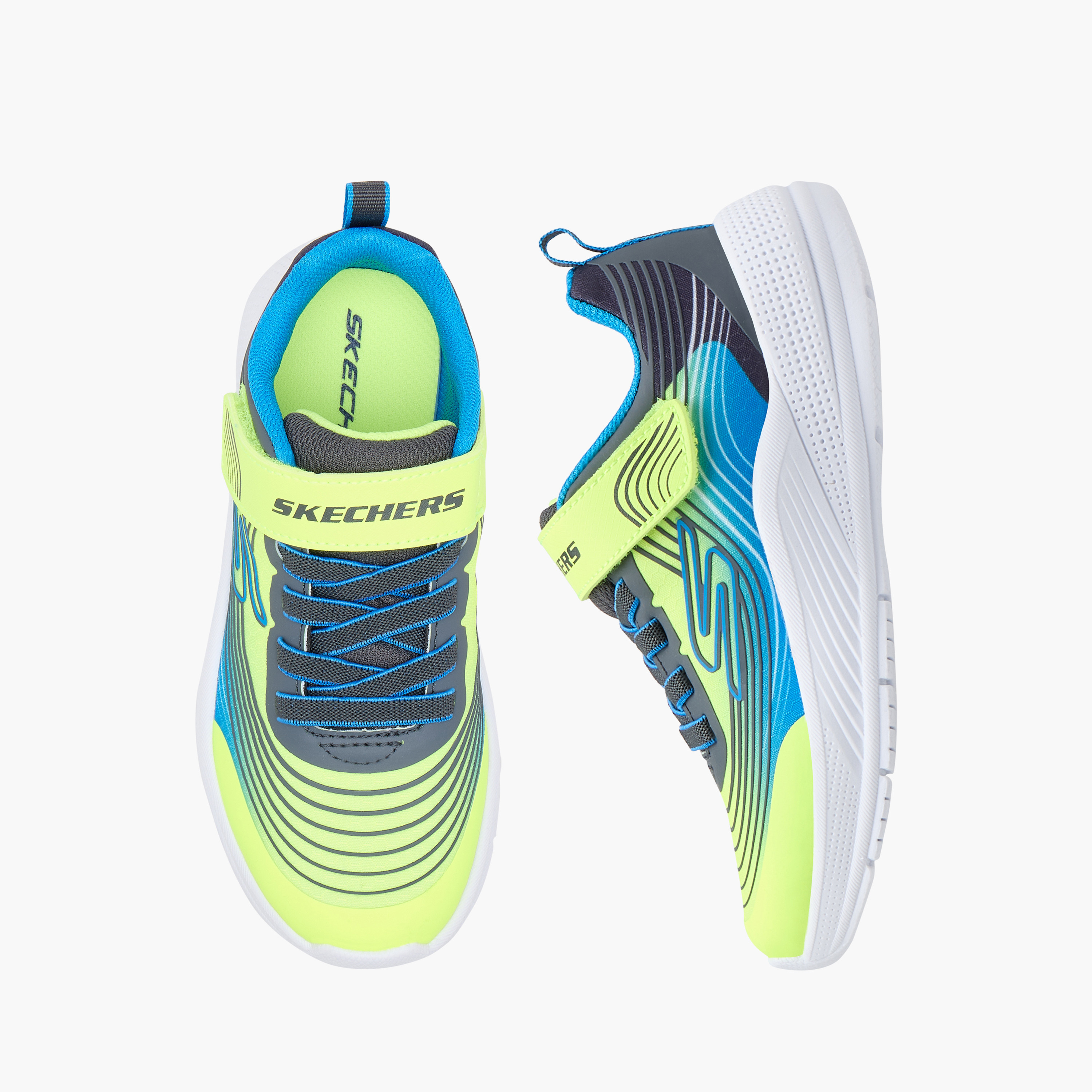 Skechers Boys Microspec Advance Hook & Loop Sneakers 403926L | OE-boys-shoes-sneakers-image-22