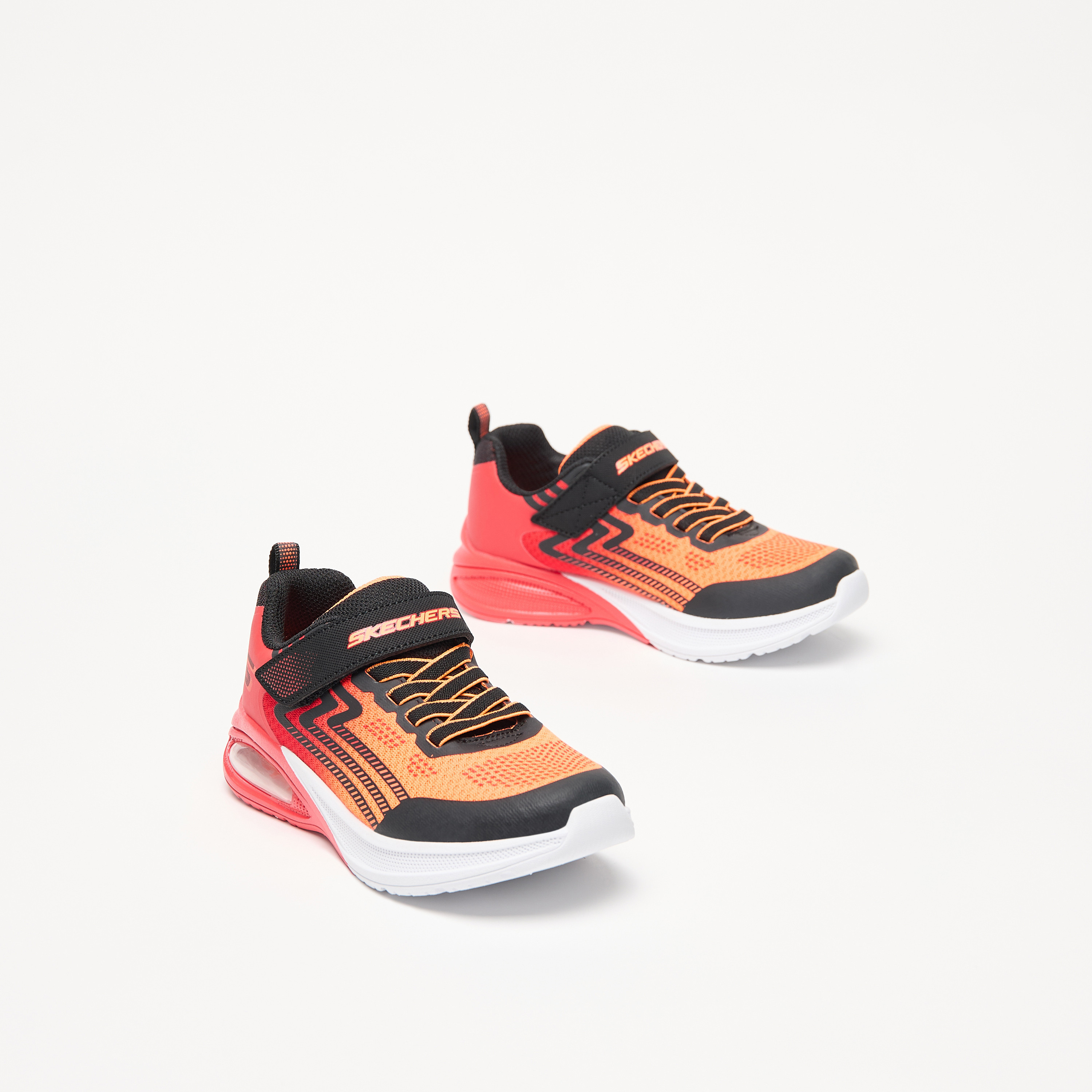 Skechers Boys Microspec Max Advance Hook & Loop Sneakers 403934L | OE-boys-shoes-sneakers-image-6