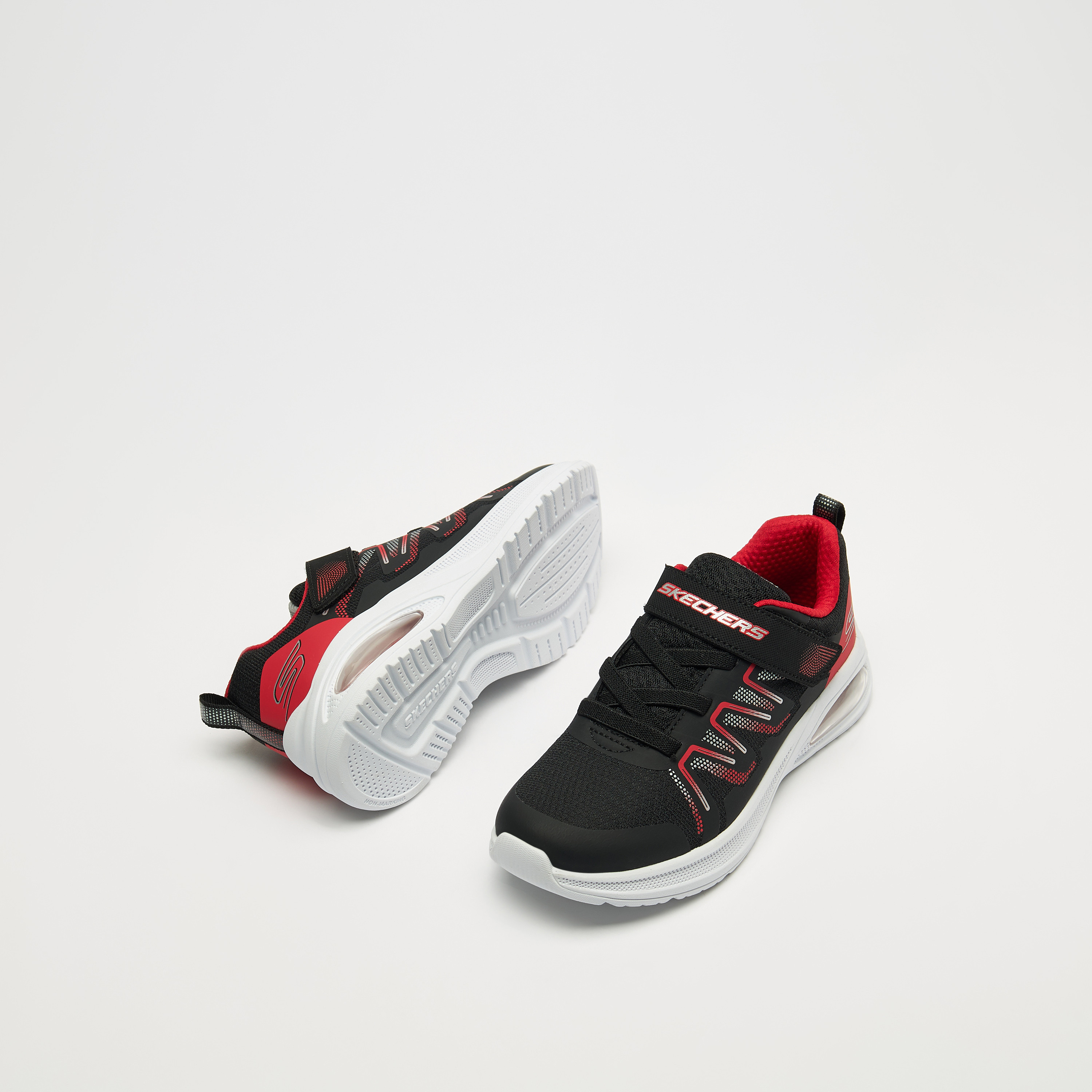 Skechers Boys Microspec Max Advance Hook & Loop Sneakers 403936L | OE-boys-shoes-sneakers-image-19