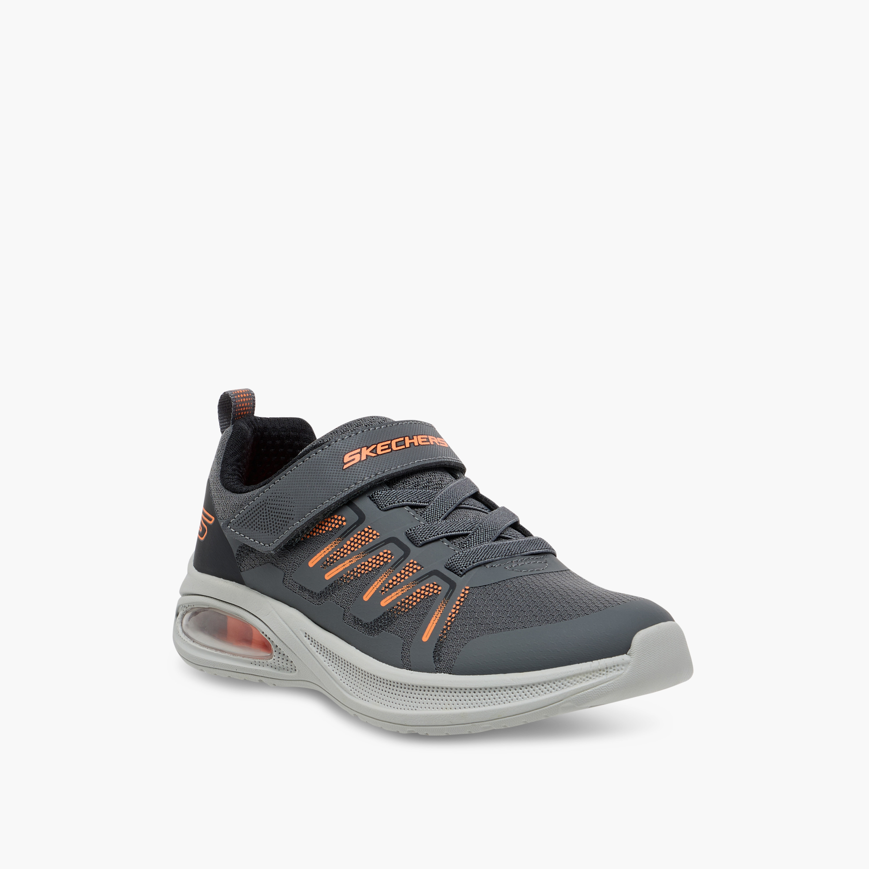 Skechers Boys Microspec Max Advance Hook & Loop Sneakers 403936L | OE-boys-shoes-sneakers-image-2