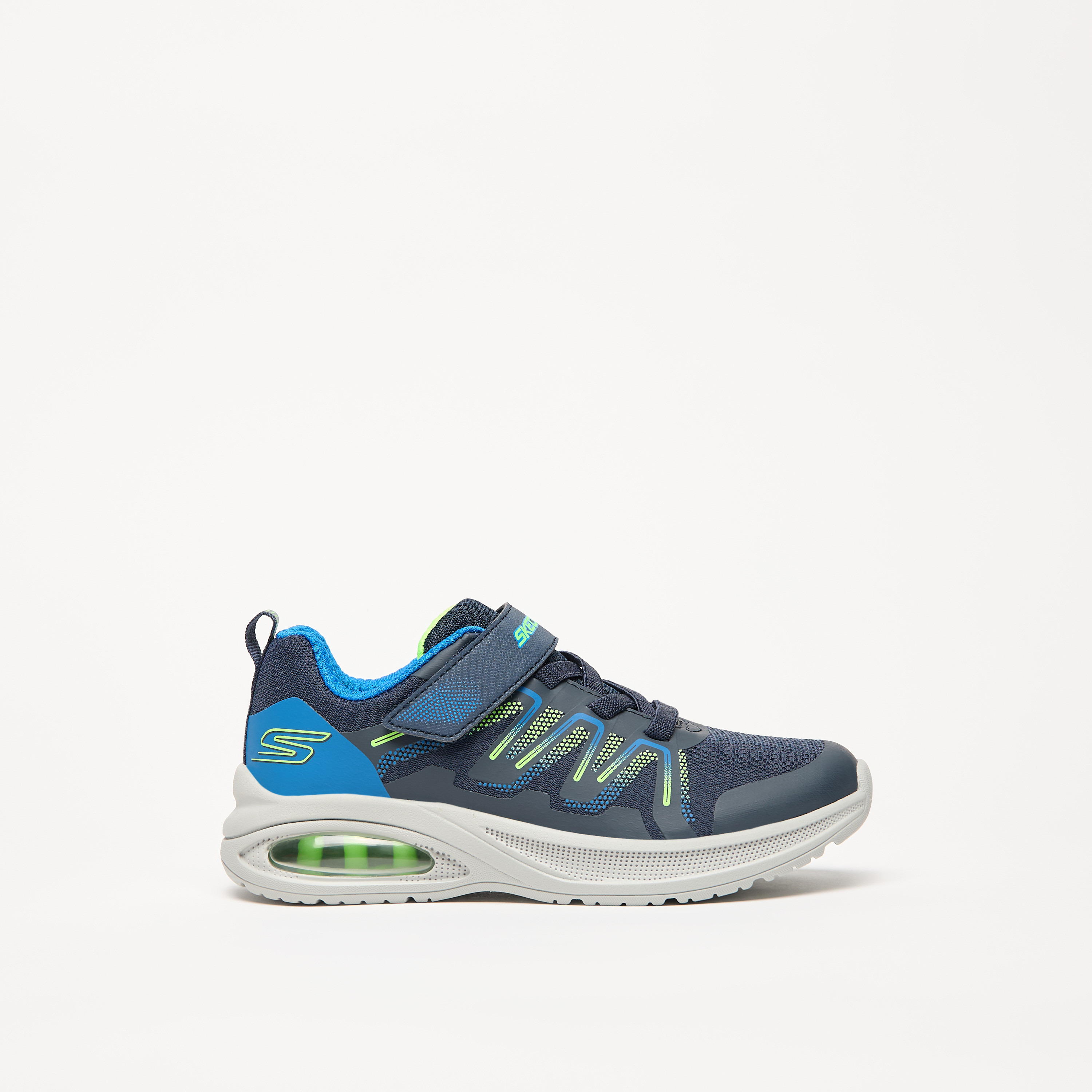 Skechers Boys Microspec Max Advance Hook & Loop Sneakers 403936L | OE-boys-shoes-sneakers-image-4