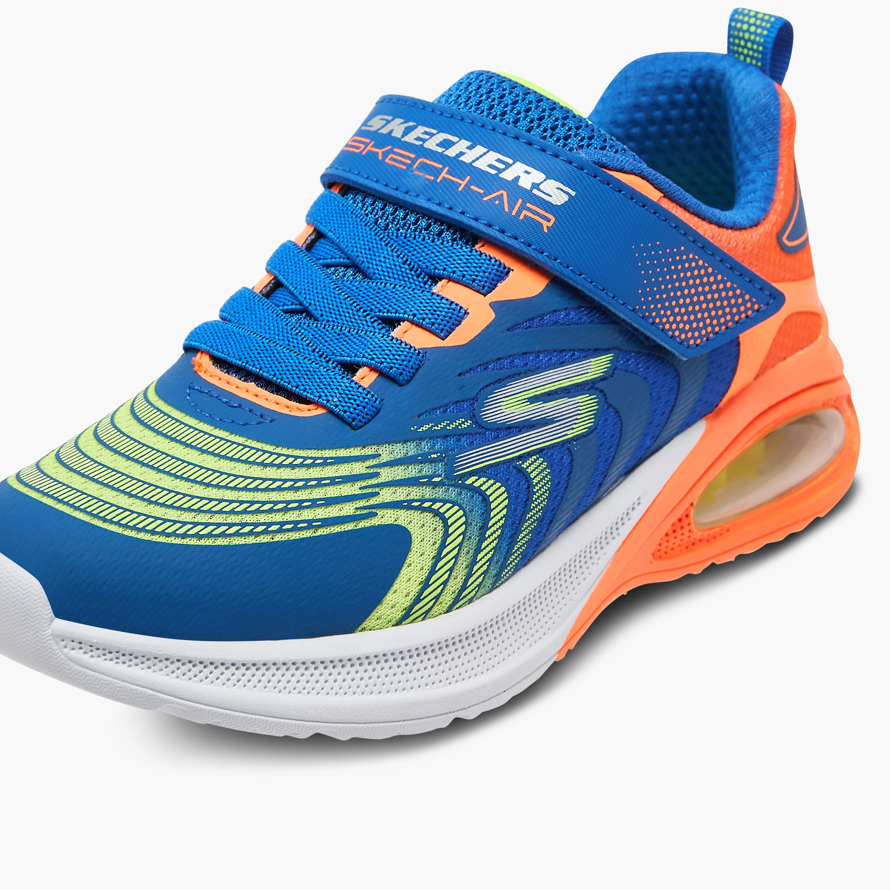 Skechers Boys MICROSPEC MAX ADVANCE Hook & Loop Sneakers 403938L | OE-boys-shoes-sneakers-image-4