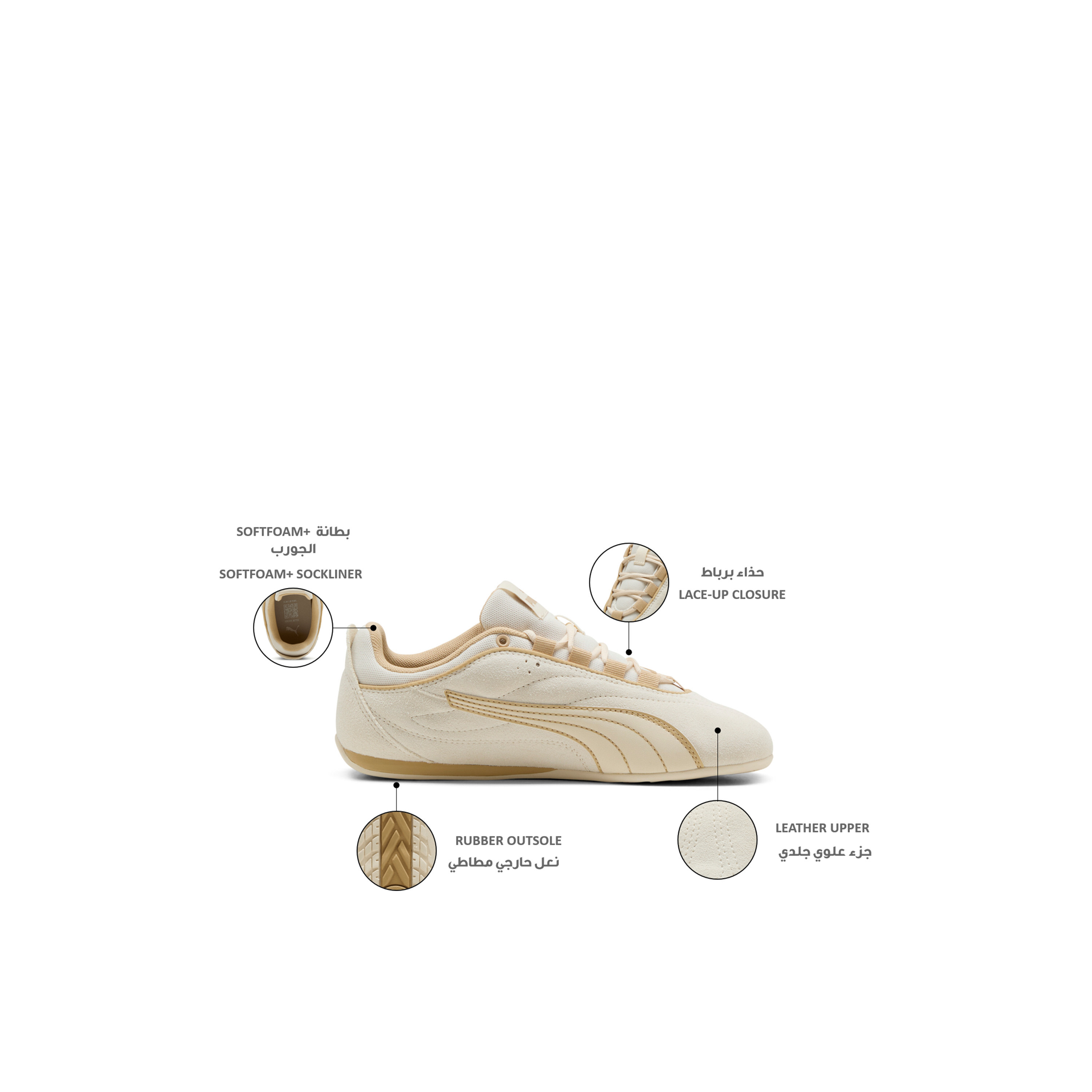 Puma Women Catch Soleil SD Leather Lace-Up Ankle Sneakers-women-shoes-sneakers-image-2