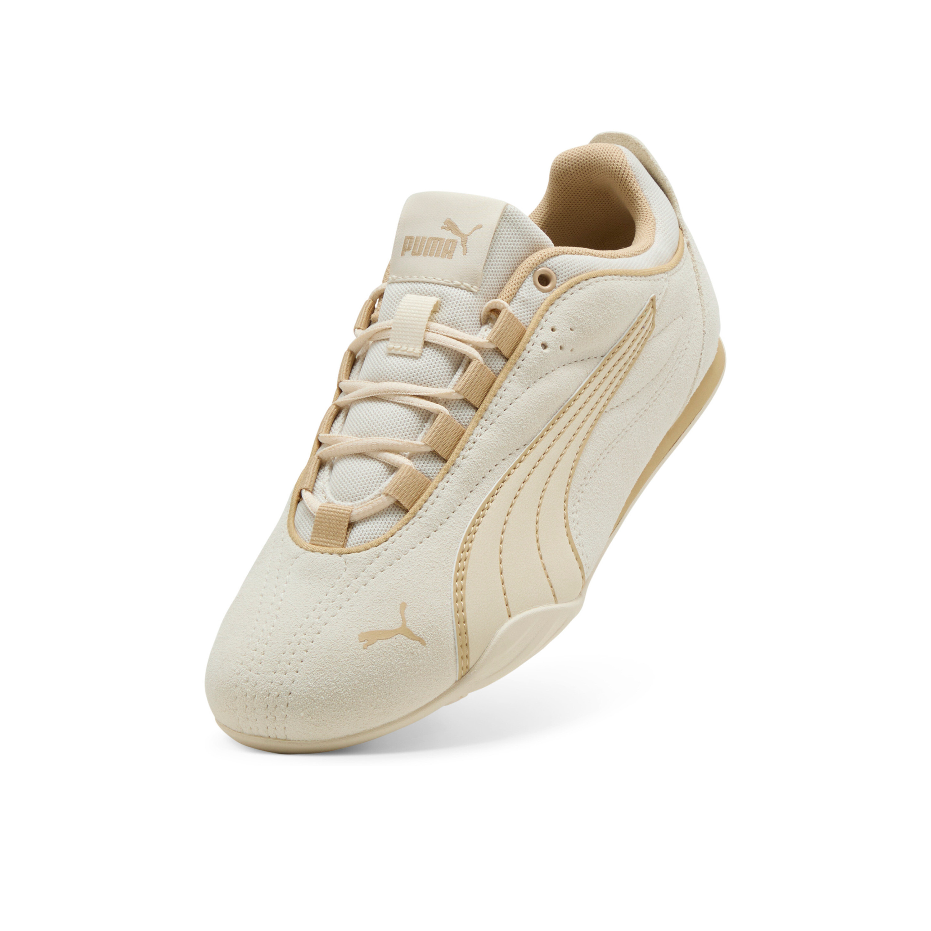 Puma Women Catch Soleil SD Leather Lace-Up Ankle Sneakers-women-shoes-sneakers-image-4