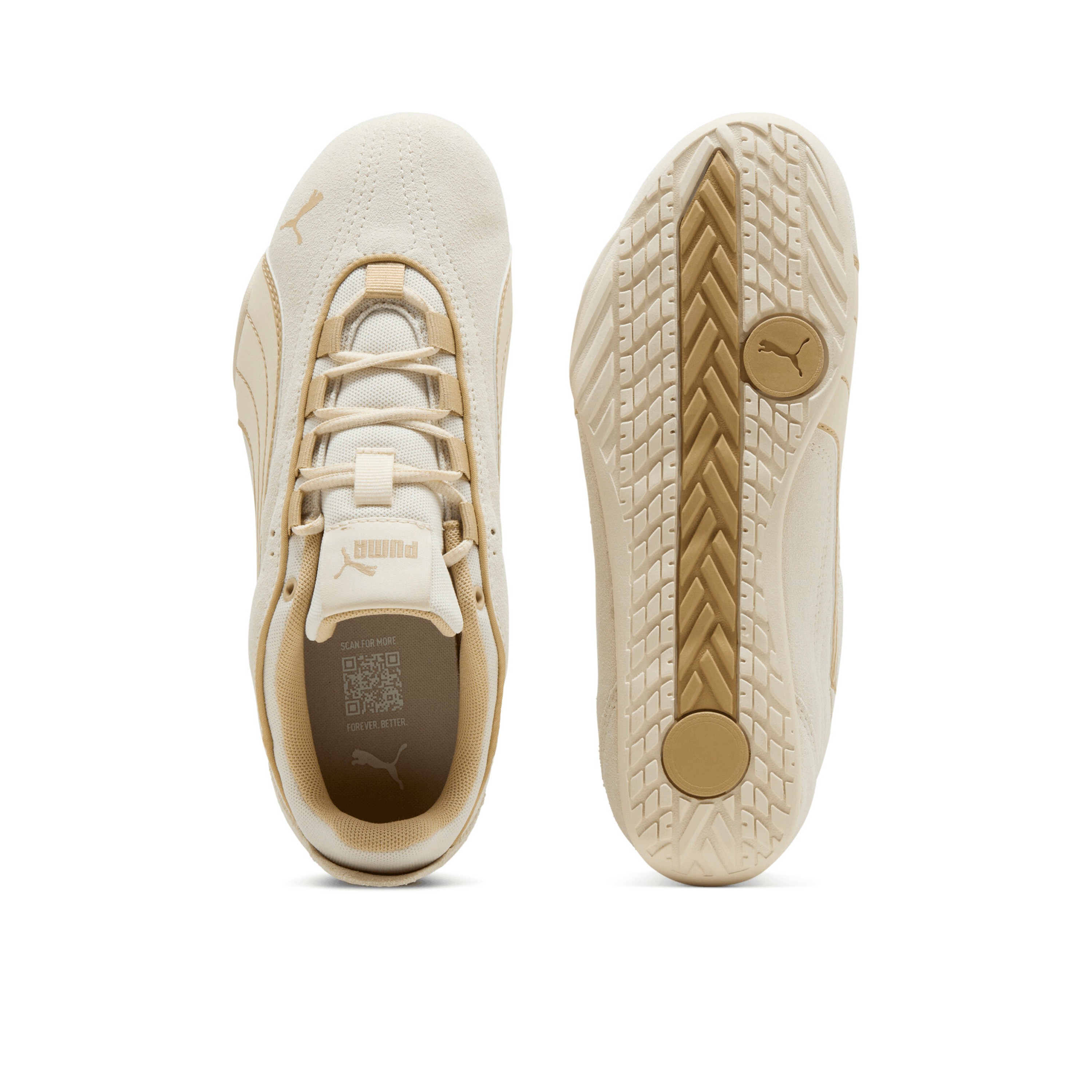 Puma Women Catch Soleil SD Leather Lace-Up Ankle Sneakers-women-shoes-sneakers-image-5