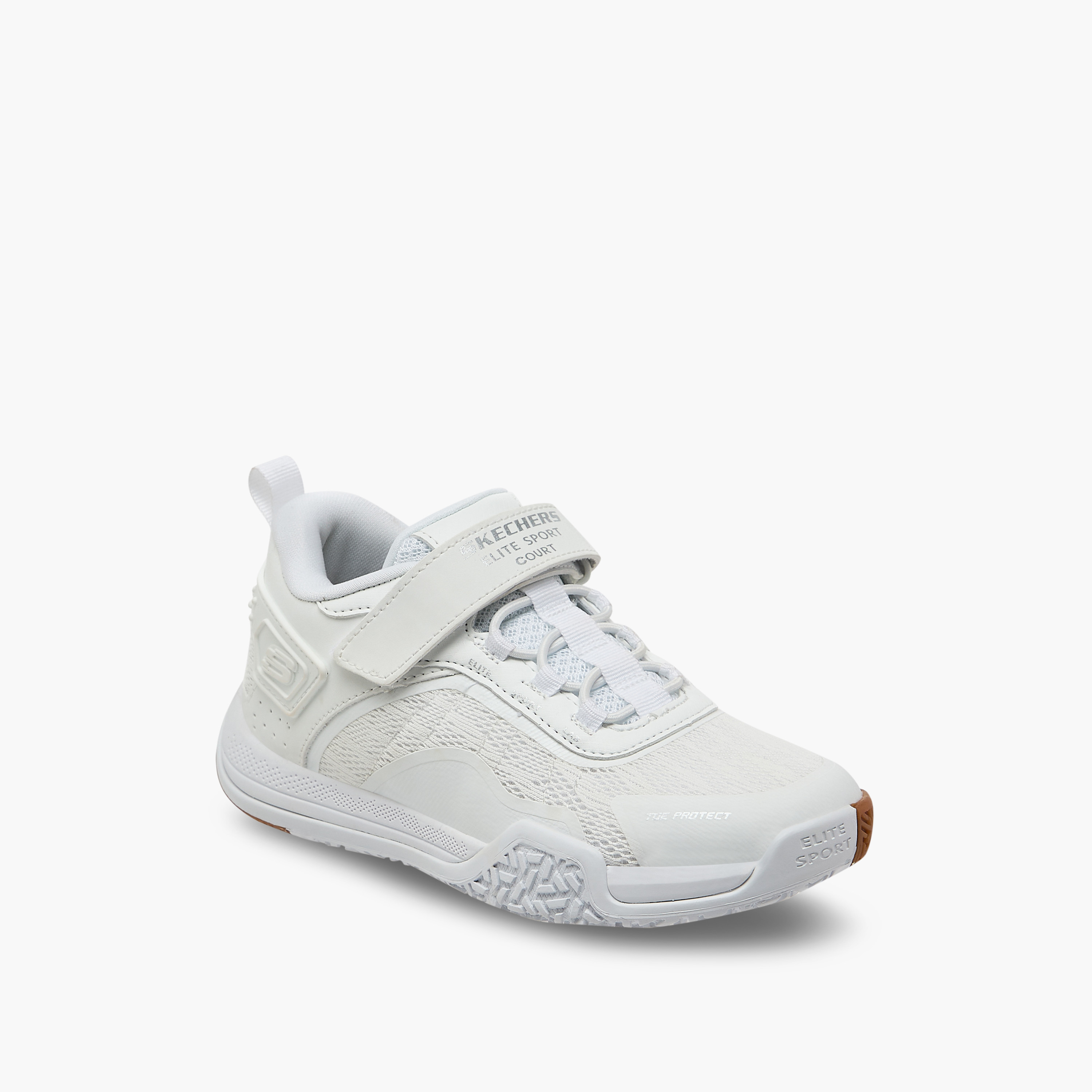 Skechers Boys ELITE SPORT COURT Hook & Loop Sneakers 403968L | OE-sports-boys-shoes-image-2