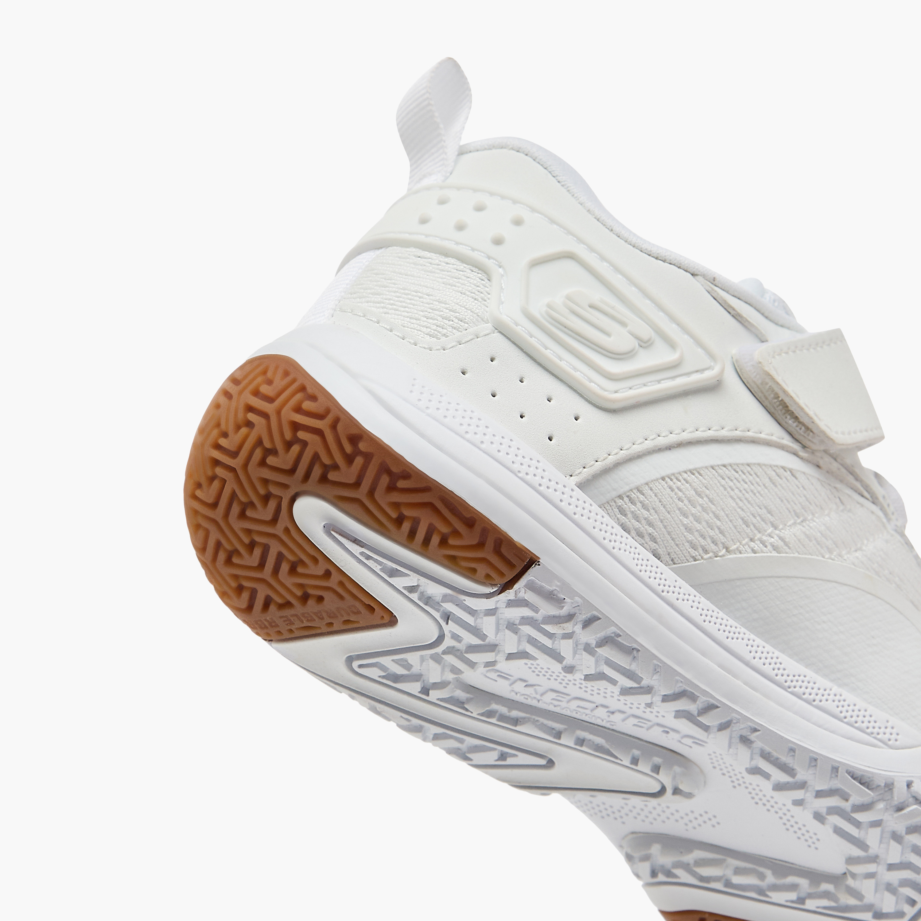 Skechers Boys ELITE SPORT COURT Hook & Loop Sneakers 403968L | OE-sports-boys-shoes-image-5