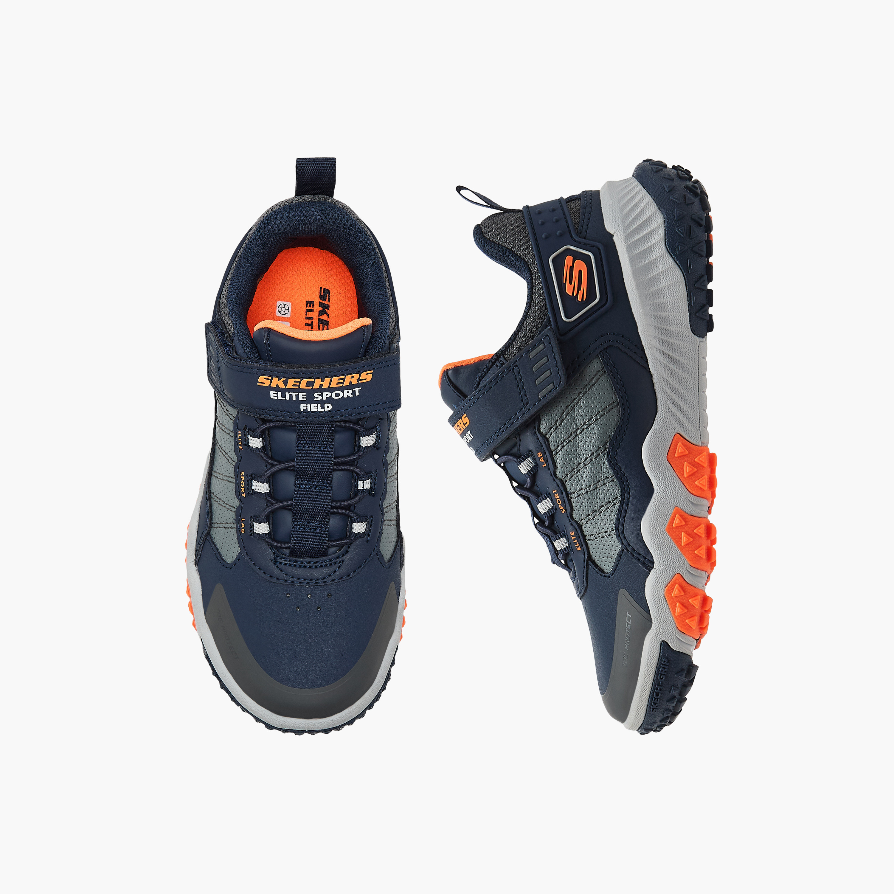 Skechers Boys ELITE SPORT FIELD Hook & Loop Sneakers 403972L | OE-boys-shoes-sneakers-image-1