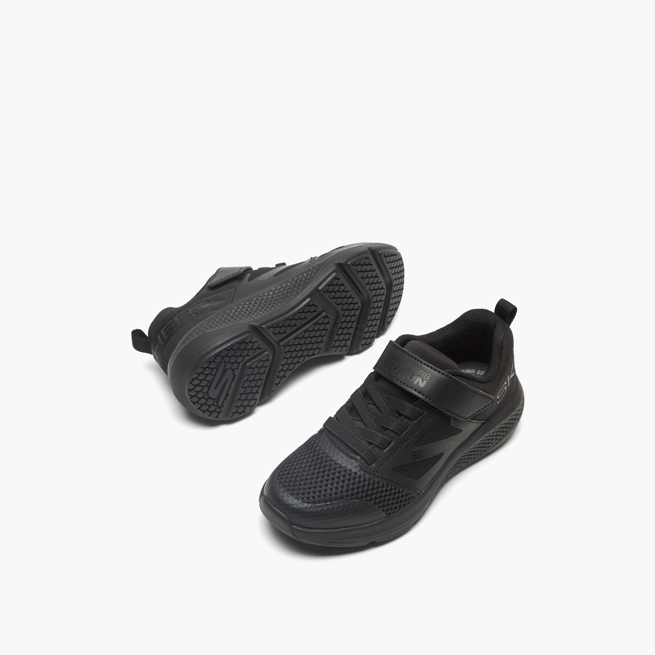 Skechers Go Run Elevate Kids Air Cooled Goga Mat Shoes 403982L-sports-boys-shoes-image-16