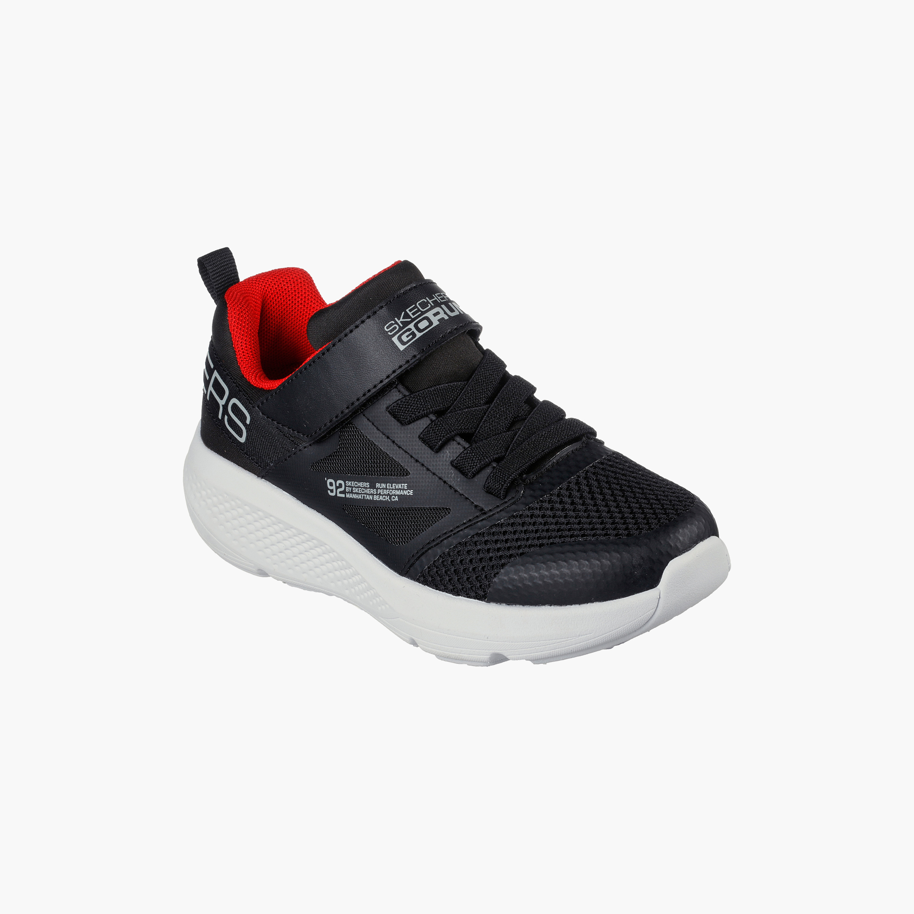 Skechers Go Run Elevate Kids Air Cooled Goga Mat Shoes 403982L-sports-boys-shoes-image-24