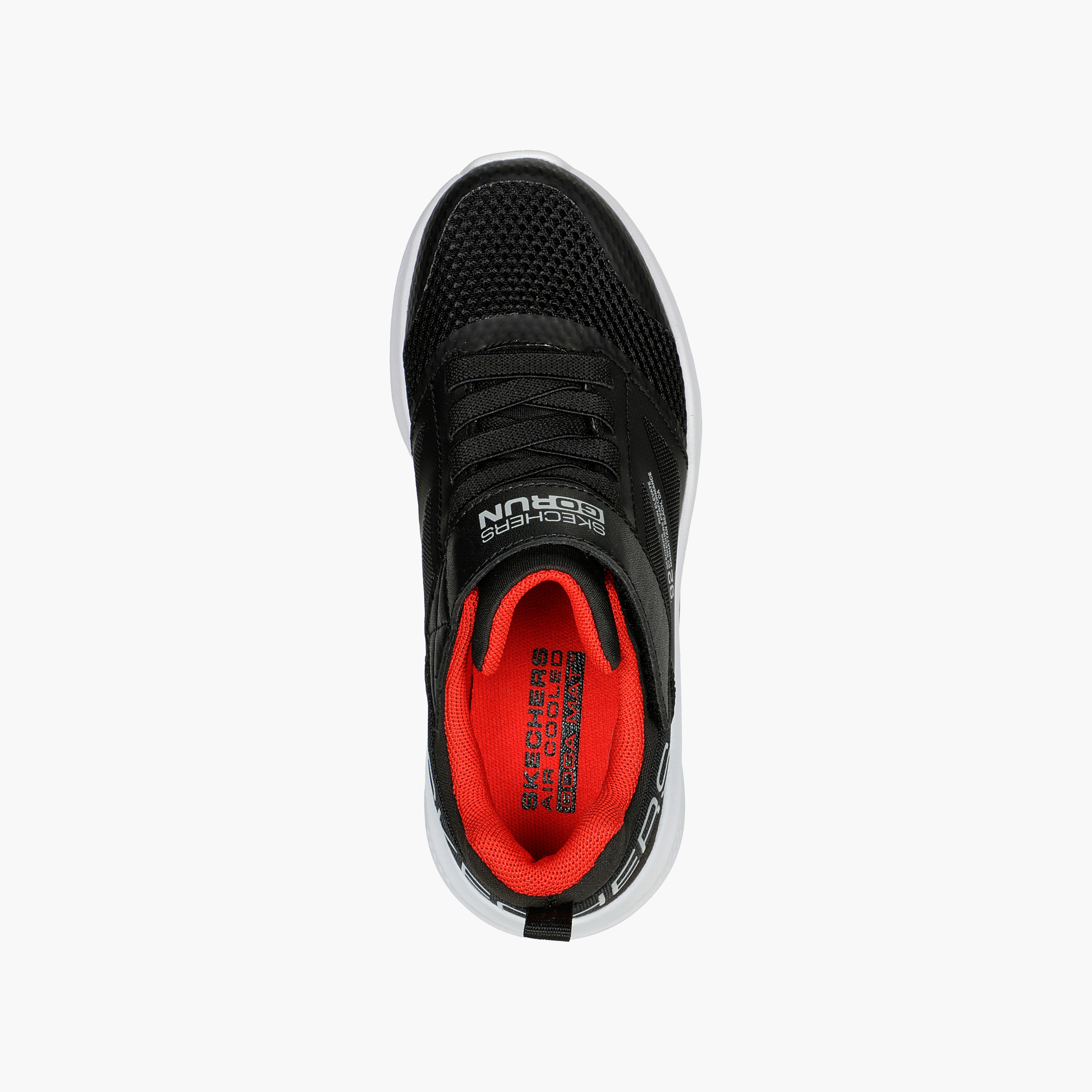Skechers Go Run Elevate Kids Air Cooled Goga Mat Shoes 403982L-sports-boys-shoes-image-27