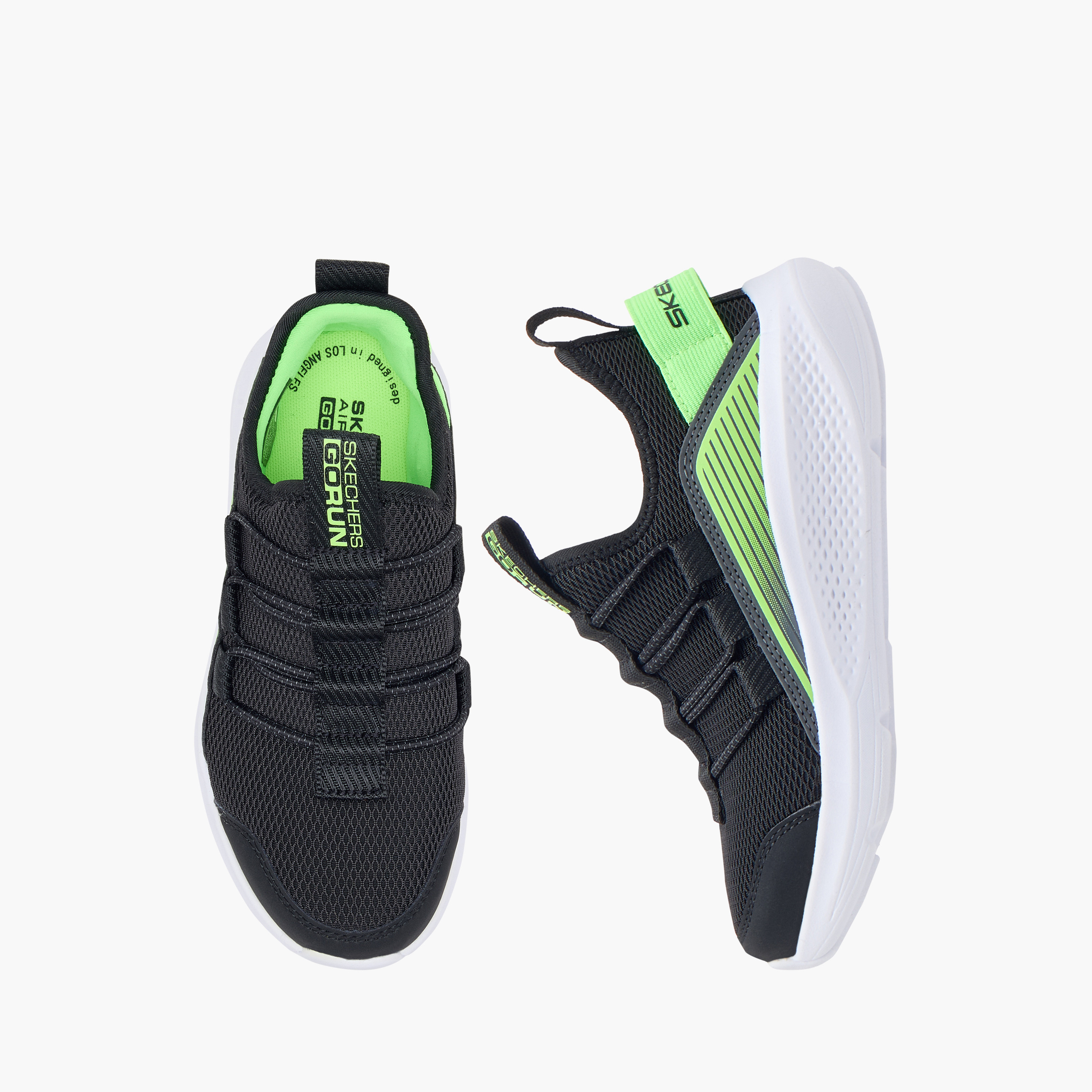 Skechers Boy's Go Run Elevate Bungee Lace Running Shoes 403987L | OE-boys-shoes-sneakers-image-1