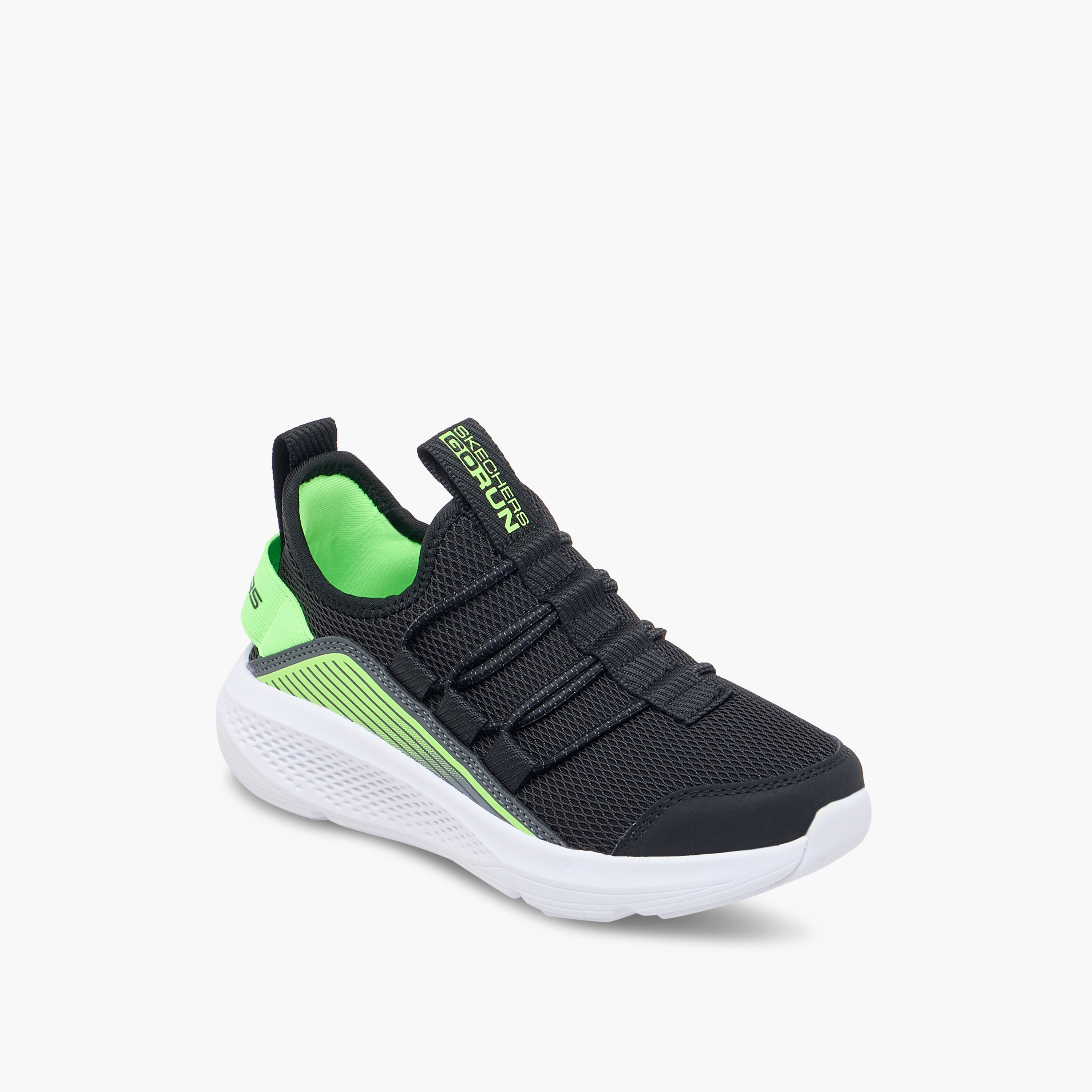 Skechers Boy's Go Run Elevate Bungee Lace Running Shoes 403987L | OE-boys-shoes-sneakers-image-2