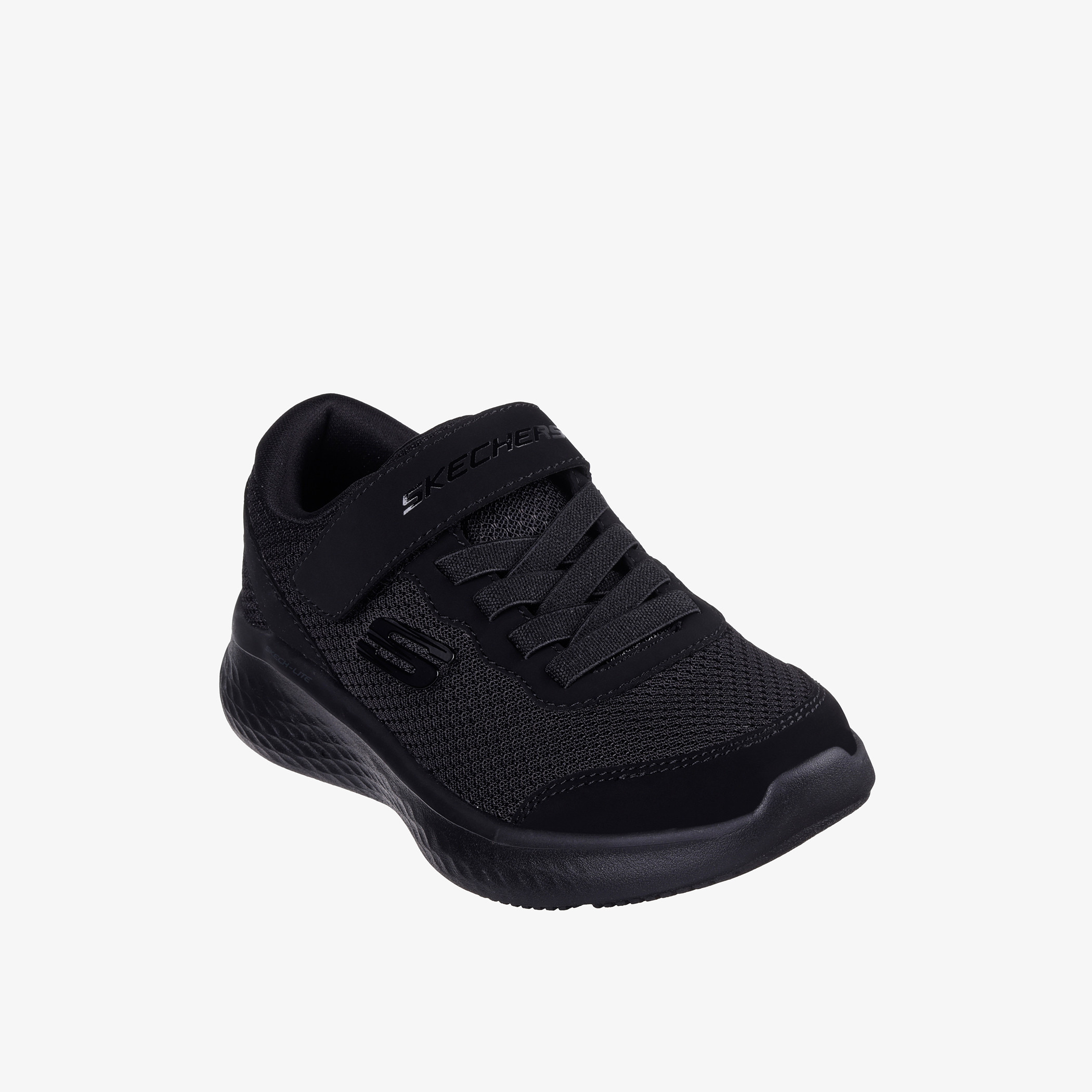 Skechers Kids Textured Hook & Loop Breathable Trainer Shoes-boys-shoes-sneakers-image-1