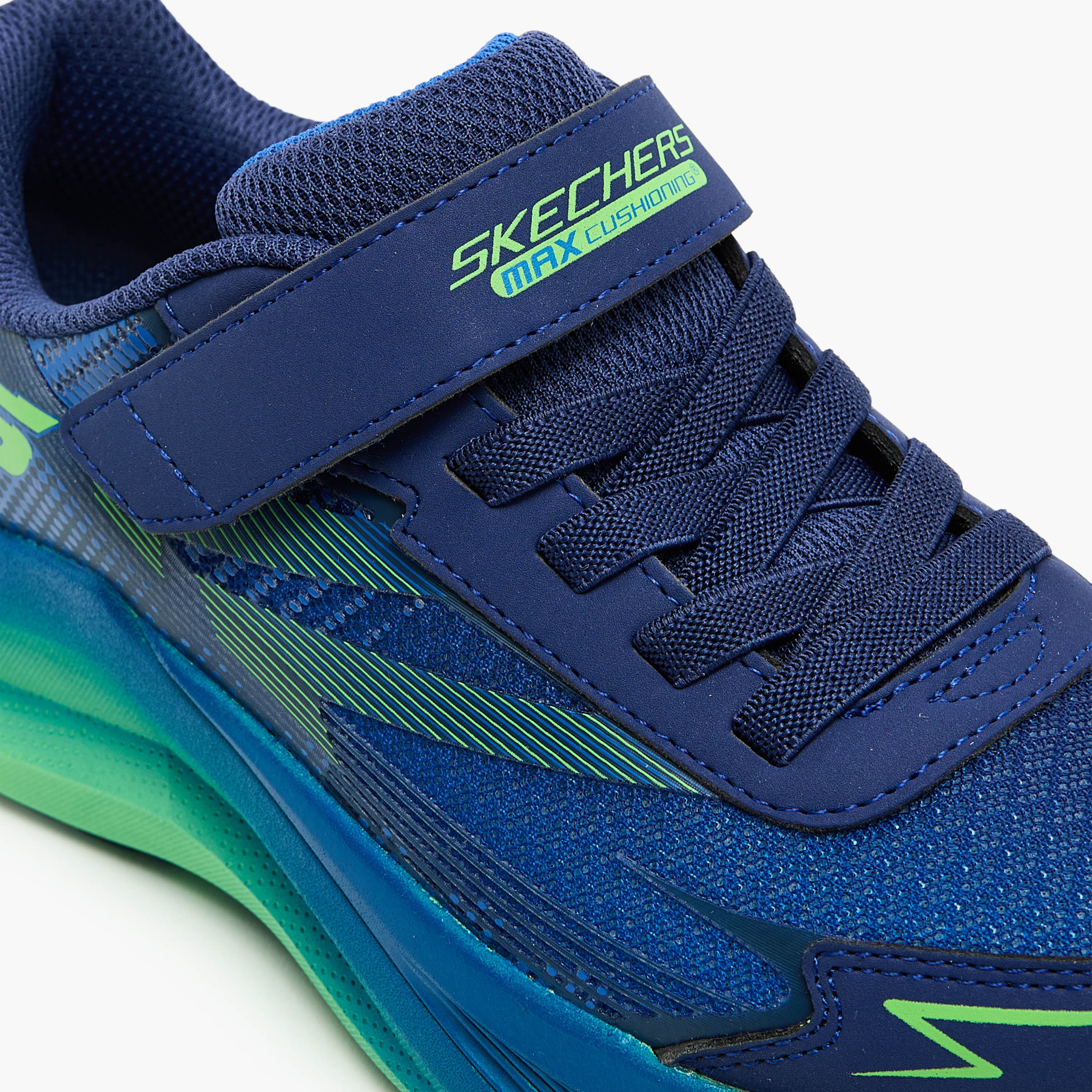 سكيتشرز- حذاء جري للأولاد  أسندر بإبزيم وخطاف ذو التوسيد الأقصى 404022L | OE-sports-boys-shoes-image-4