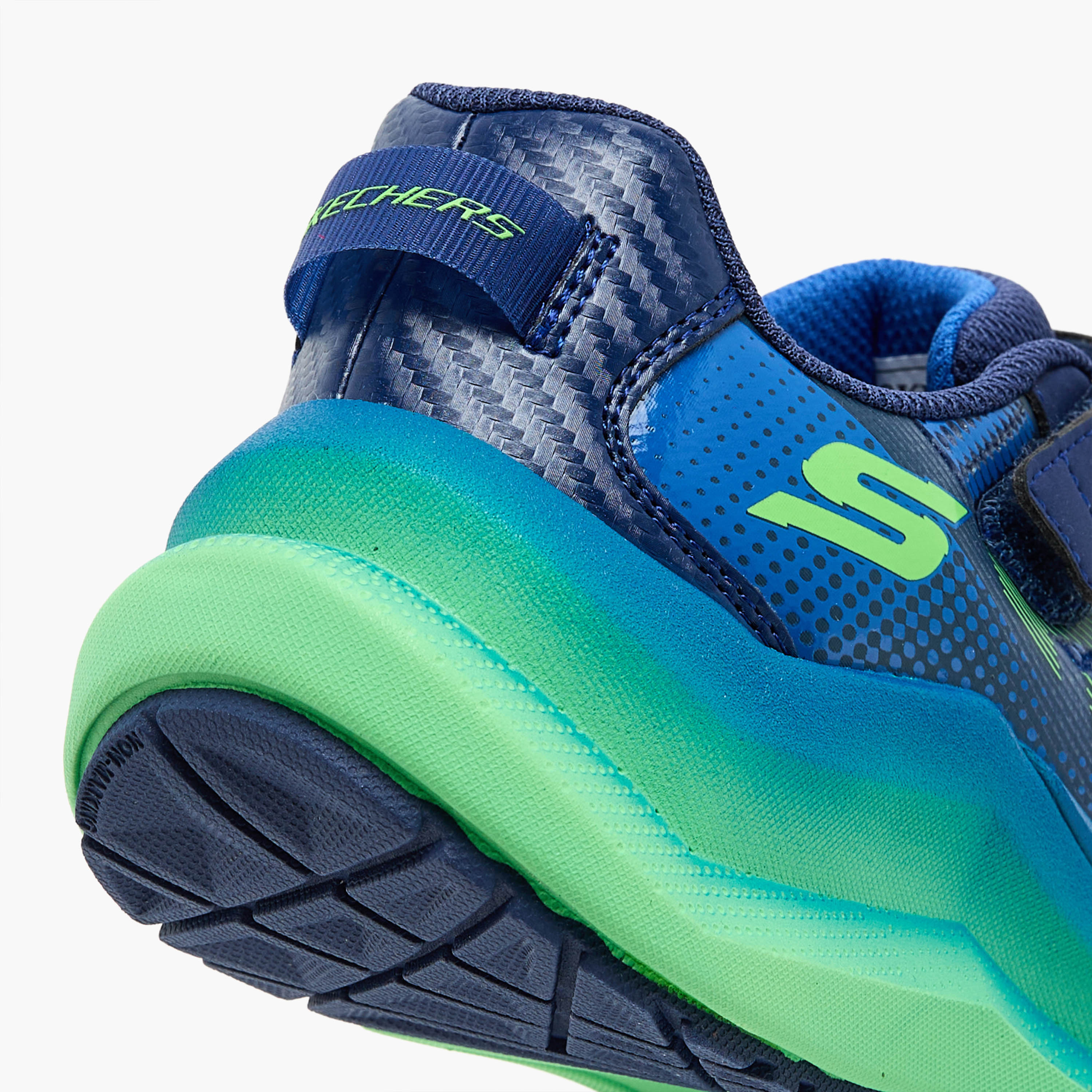سكيتشرز- حذاء جري للأولاد  أسندر بإبزيم وخطاف ذو التوسيد الأقصى 404022L | OE-sports-boys-shoes-image-5