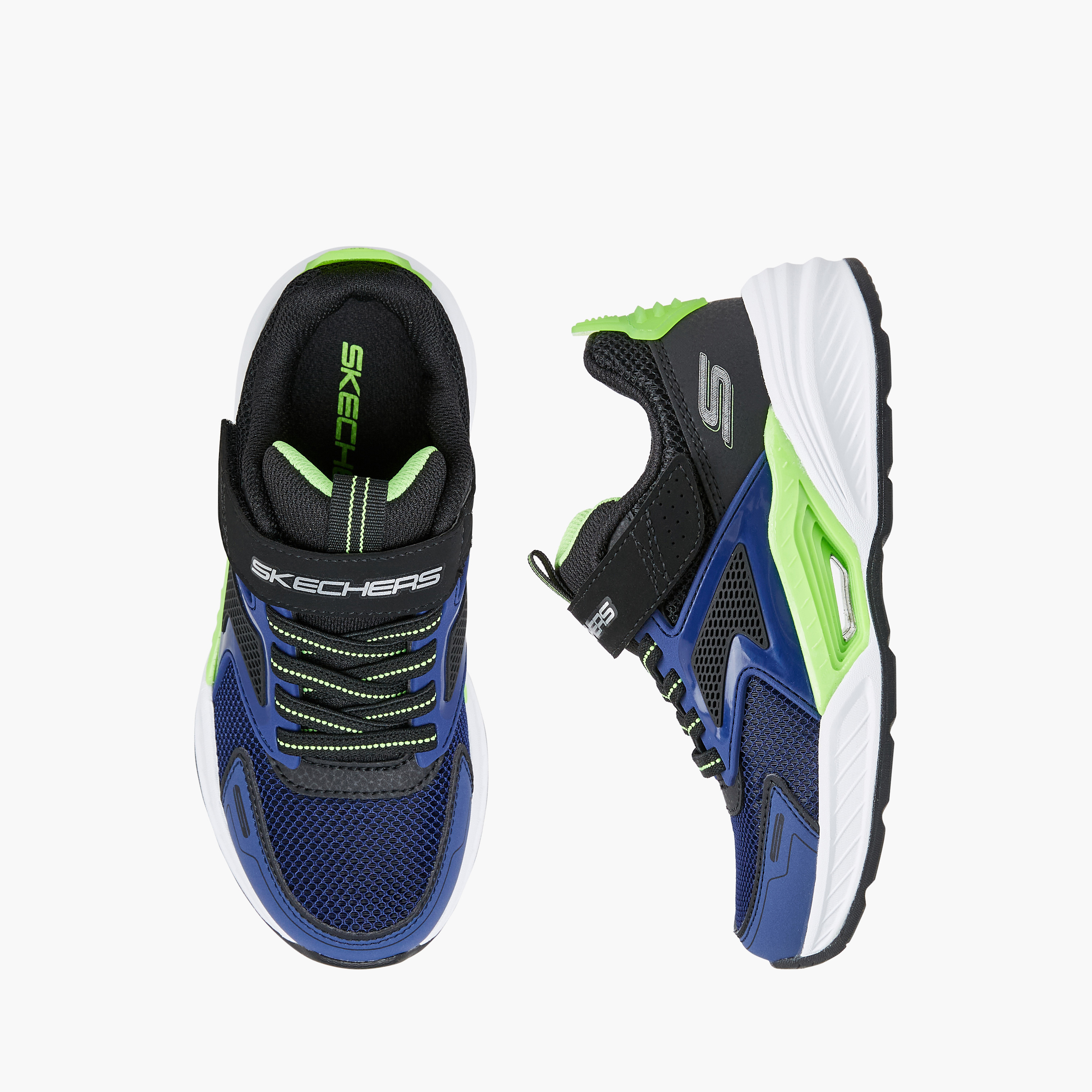 Skechers Boys TECHNO-DRIFT Lace-Up Sneakers 404030L | OE-boys-shoes-sneakers-image-1
