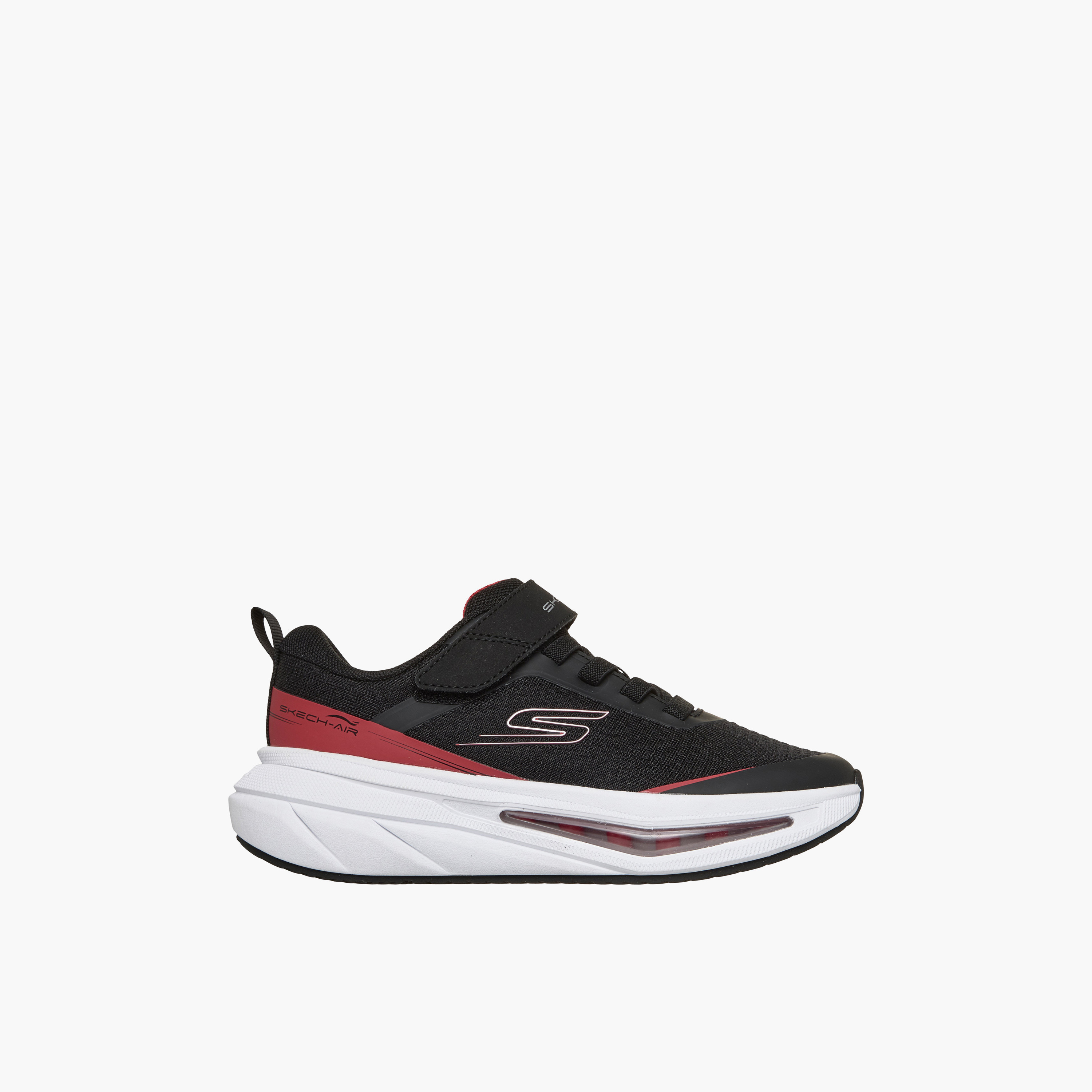 Skechers Boys SKECH-AIR FLIGHT Hook & Loop Sneakers - 404095L-BKRD-CP-boys-shoes-sneakers-image-3