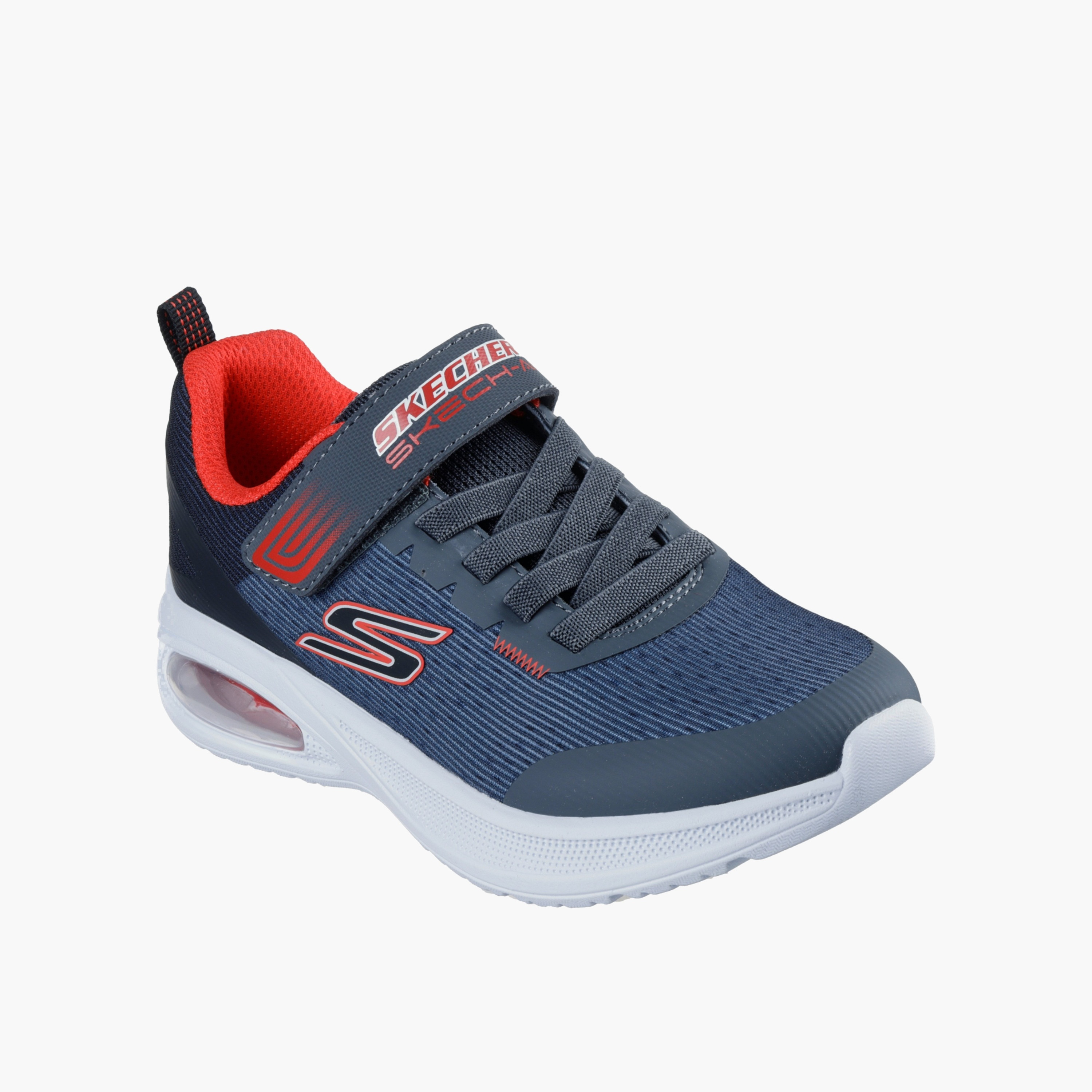 Skechers Boys MICROSPEC MAX ADVANCE Hook & Loop Sports Shoes-boys-shoes-sneakers-image-5