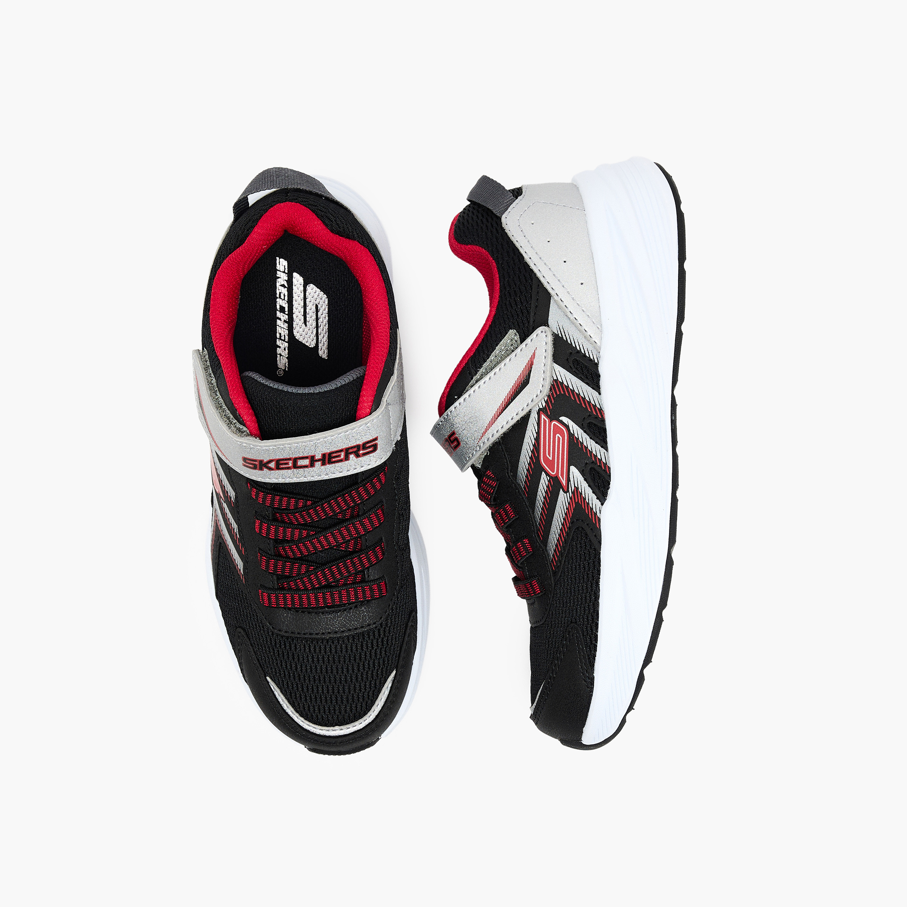 Skechers Boys Microspec Tread Hook & Loop Lightweight Shoes-boys-shoes-sneakers-image-1