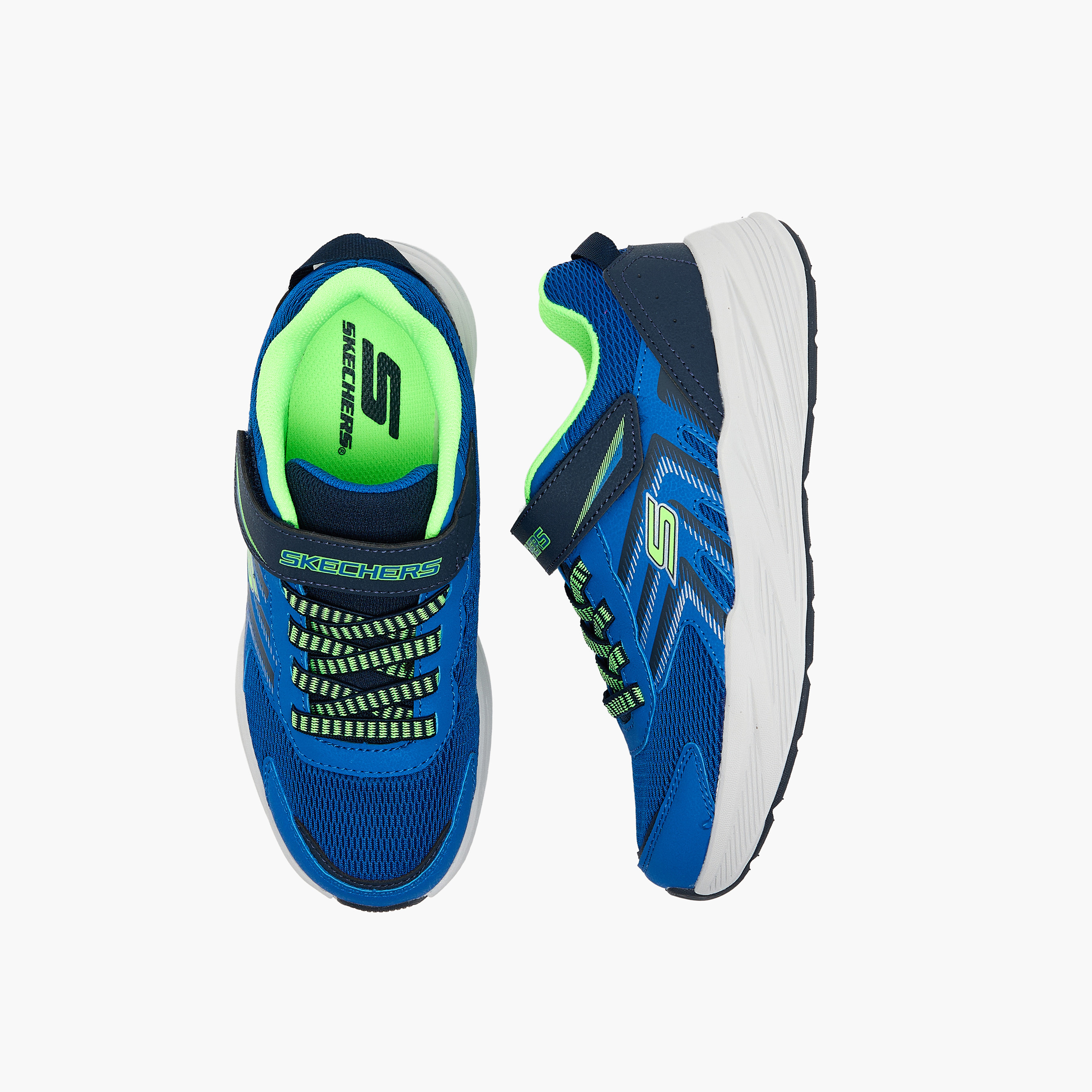 Skechers Boys Microspec Tread Hook & Loop Lightweight Shoes-boys-shoes-sneakers-image-1