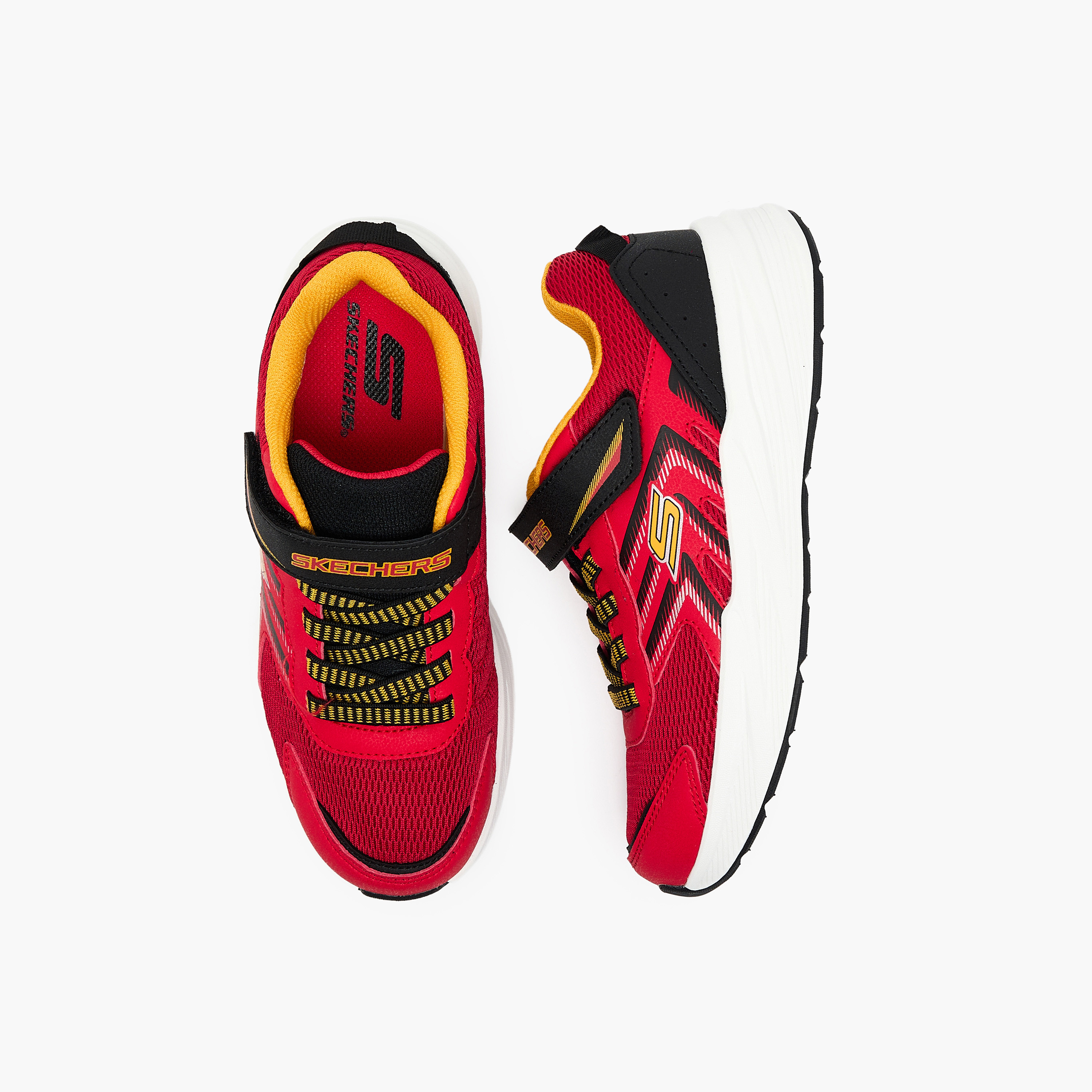 Skechers Boys Microspec Tread Hook & Loop Lightweight Shoes-boys-shoes-sneakers-image-1